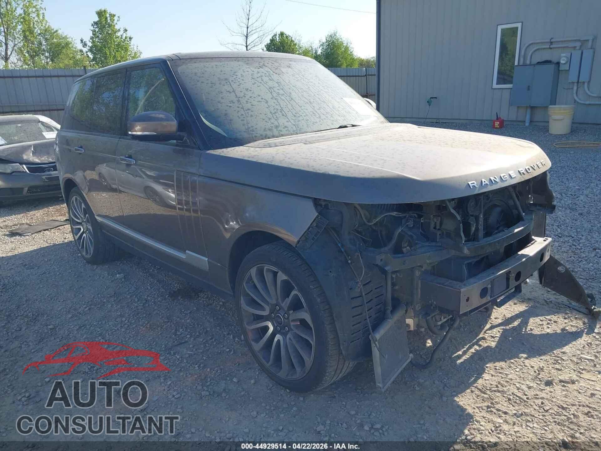 LAND ROVER RANGE ROVER 2013 - SALGV2EF6DA121908
