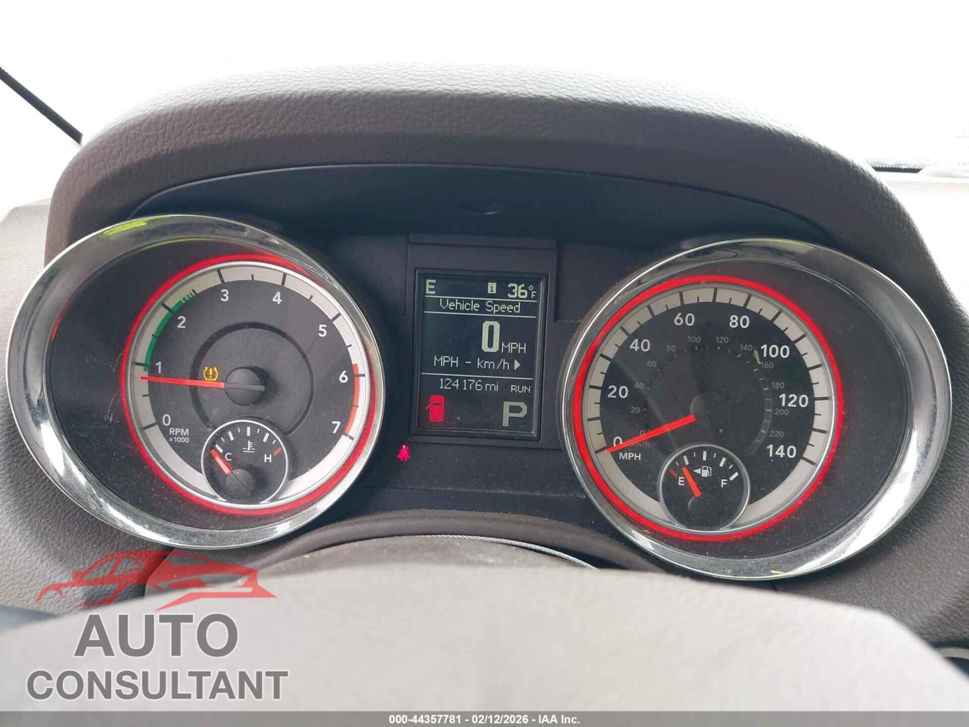 DODGE DURANGO 2012 - 1C4SDJDT9CC282973