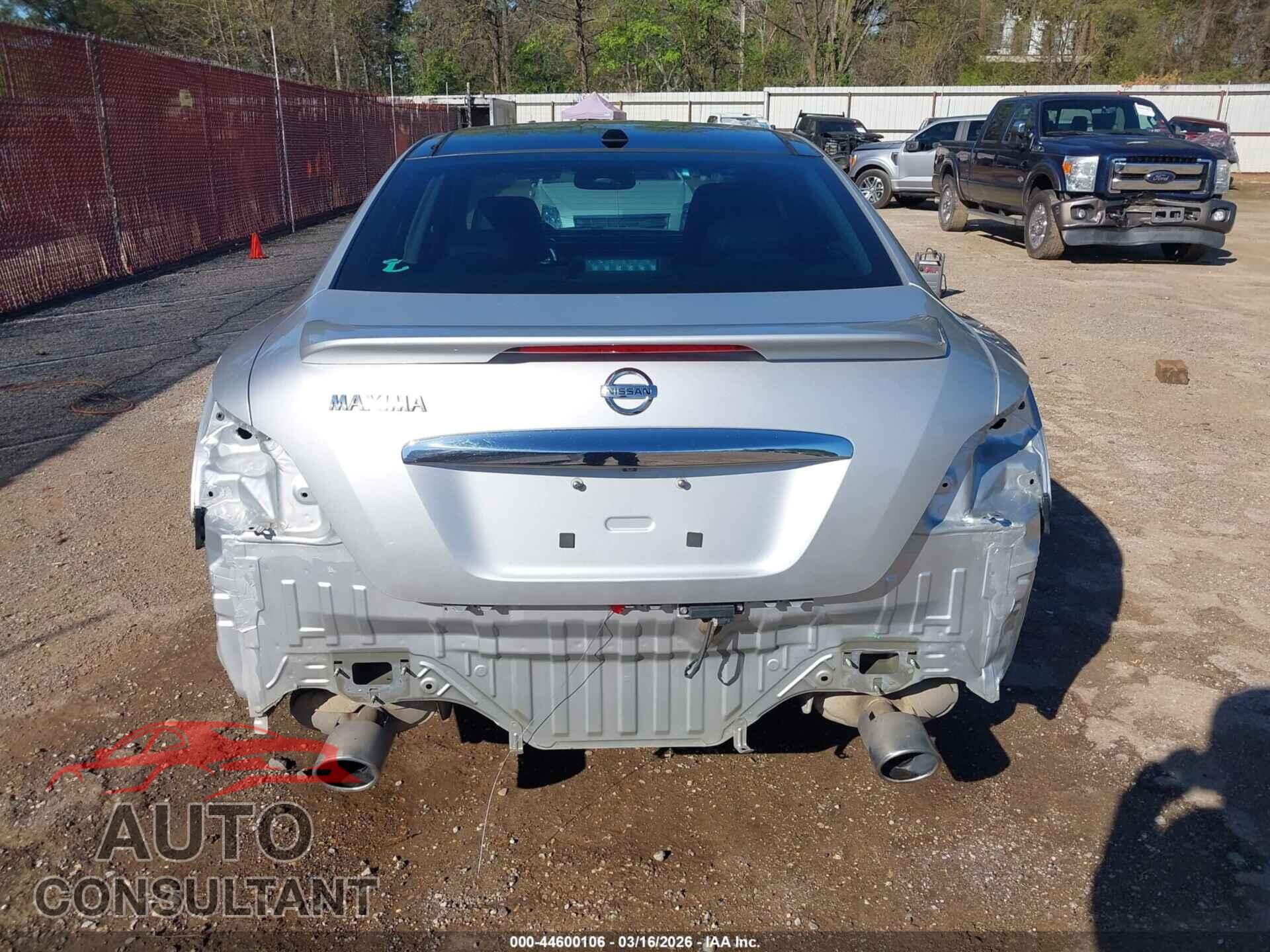 NISSAN MAXIMA 2013 - 1N4AA5AP9DC809727