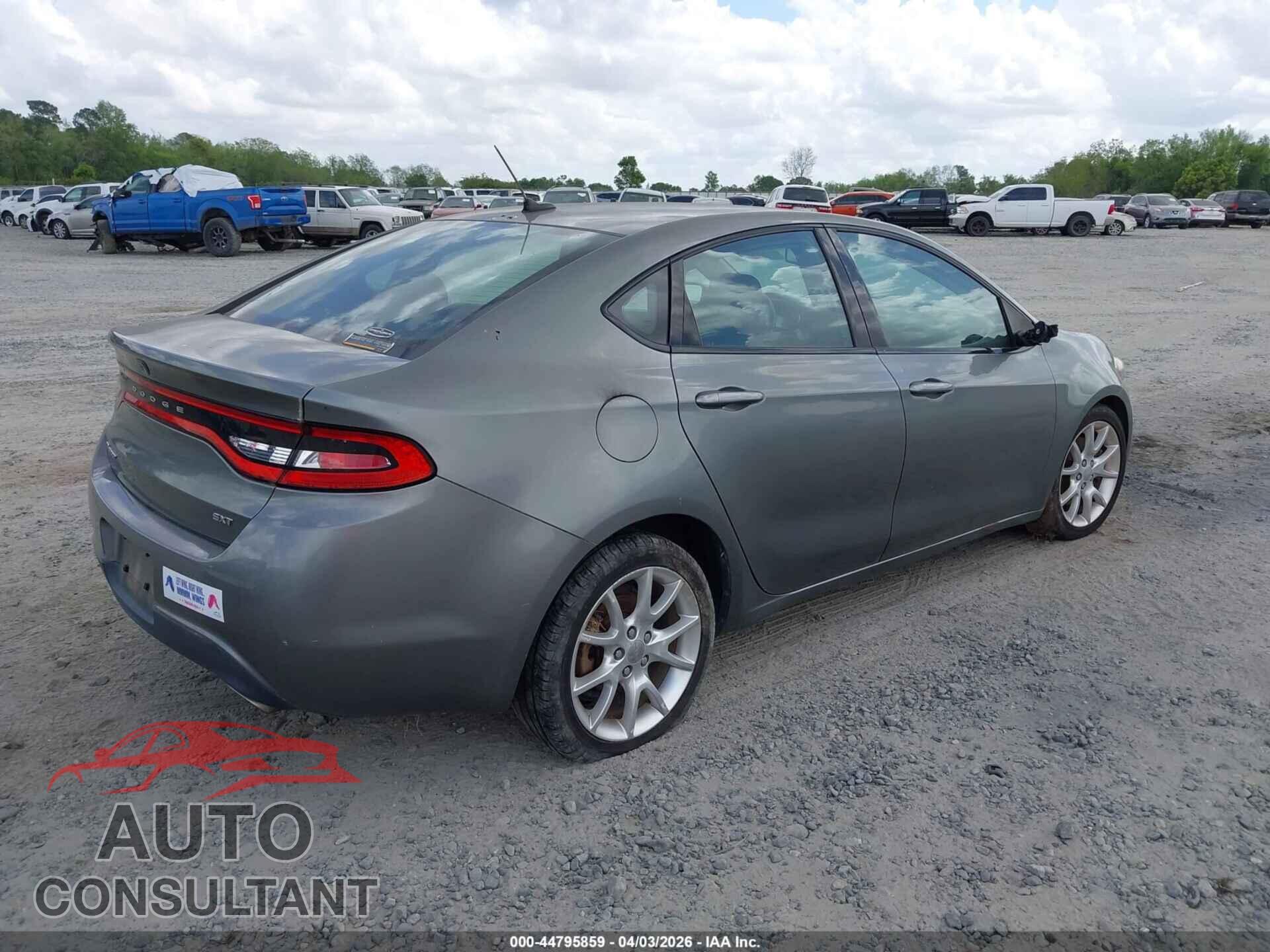 DODGE DART 2013 - 1C3CDFBA0DD290124