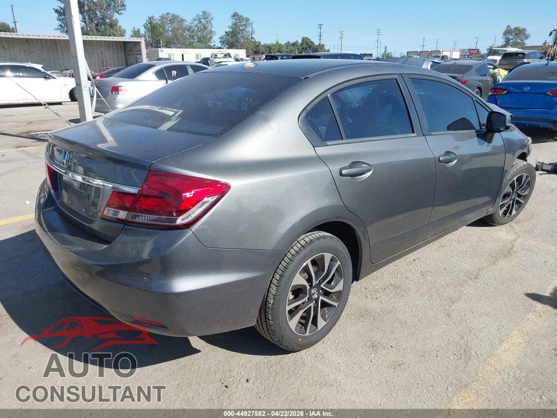 HONDA CIVIC 2013 - 19XFB2F94DE252904
