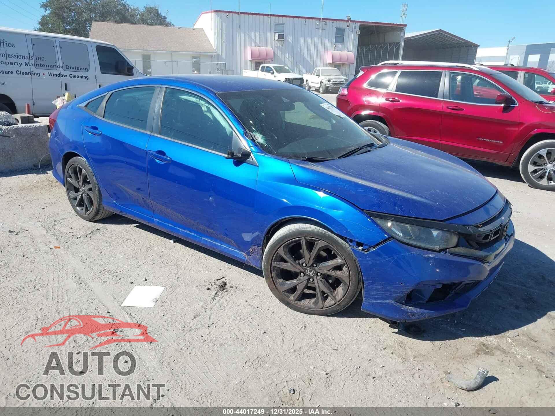 HONDA CIVIC 2019 - 2HGFC2E85KH550838