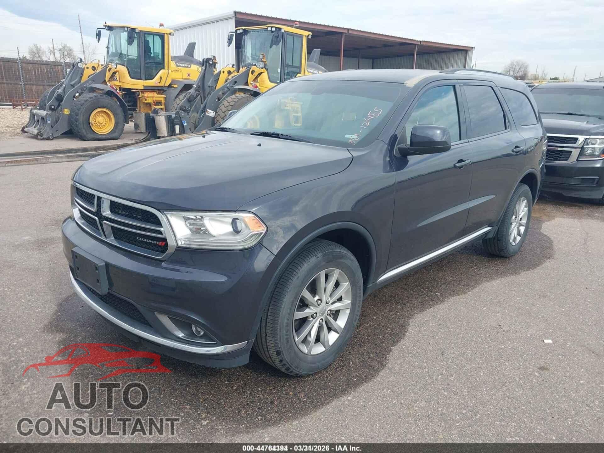 DODGE DURANGO 2016 - 1C4RDJAG6GC442013
