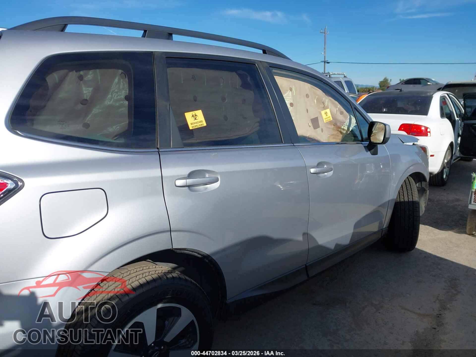SUBARU FORESTER 2017 - JF2SJARC0HH456202