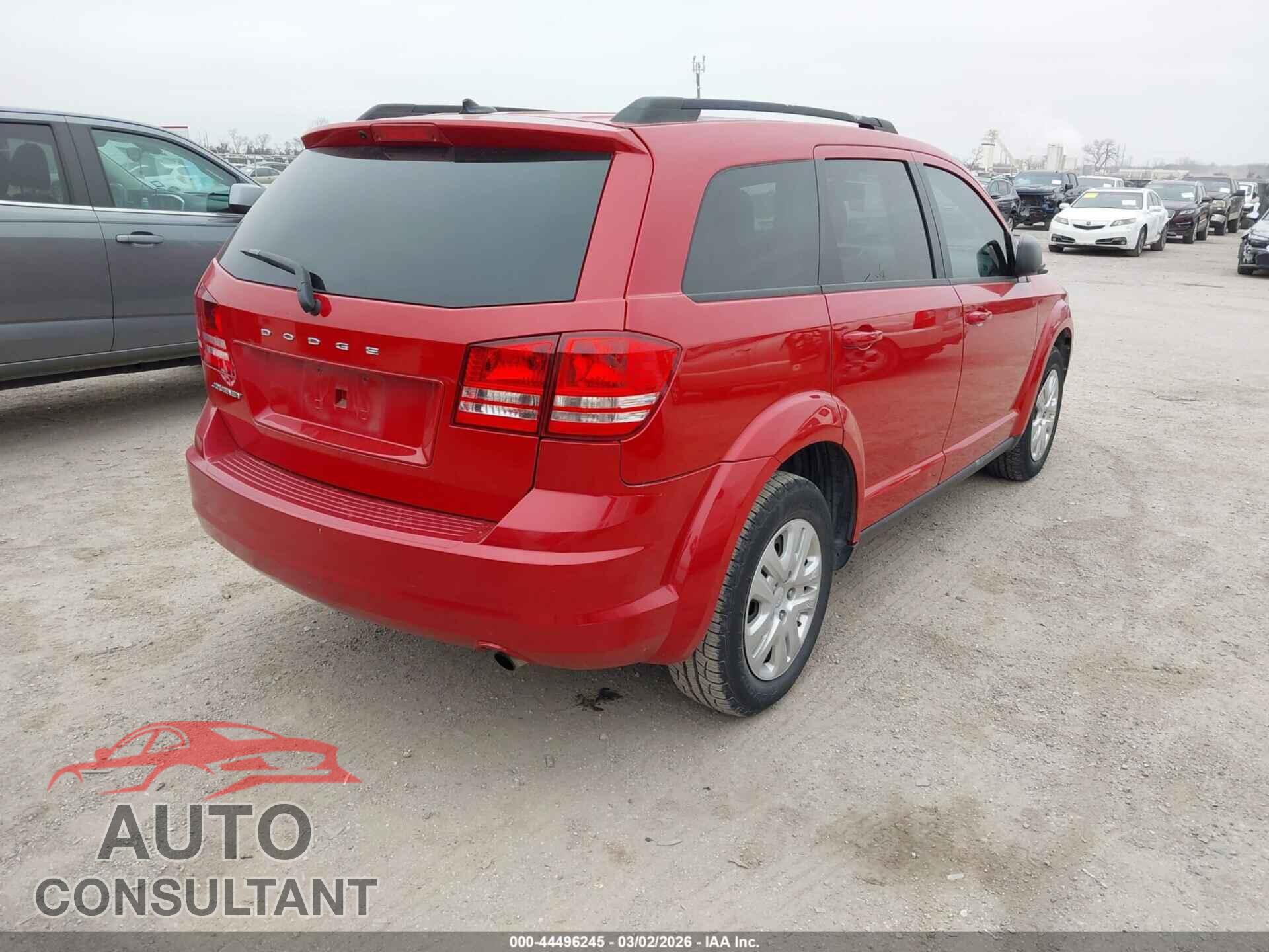DODGE JOURNEY 2017 - 3C4PDCAB8HT558701