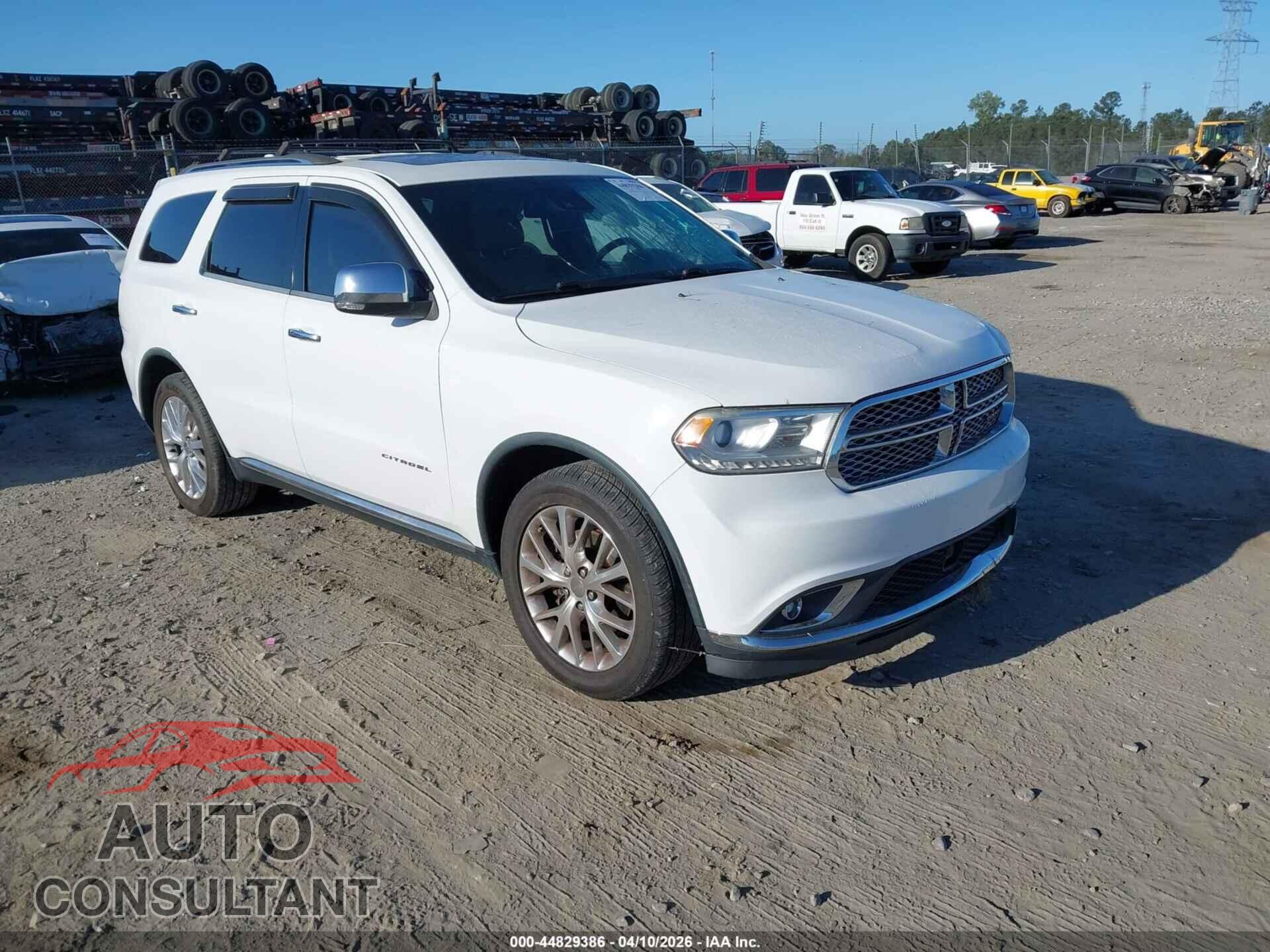 DODGE DURANGO 2015 - 1C4SDJETXFC202955
