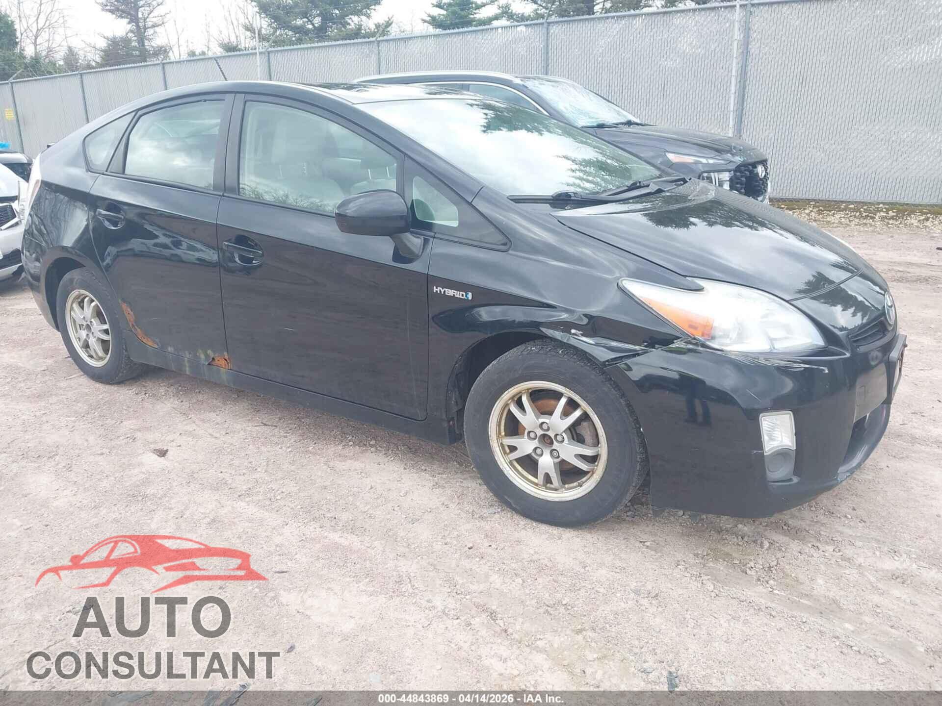TOYOTA PRIUS 2010 - JTDKN3DU9A0080098