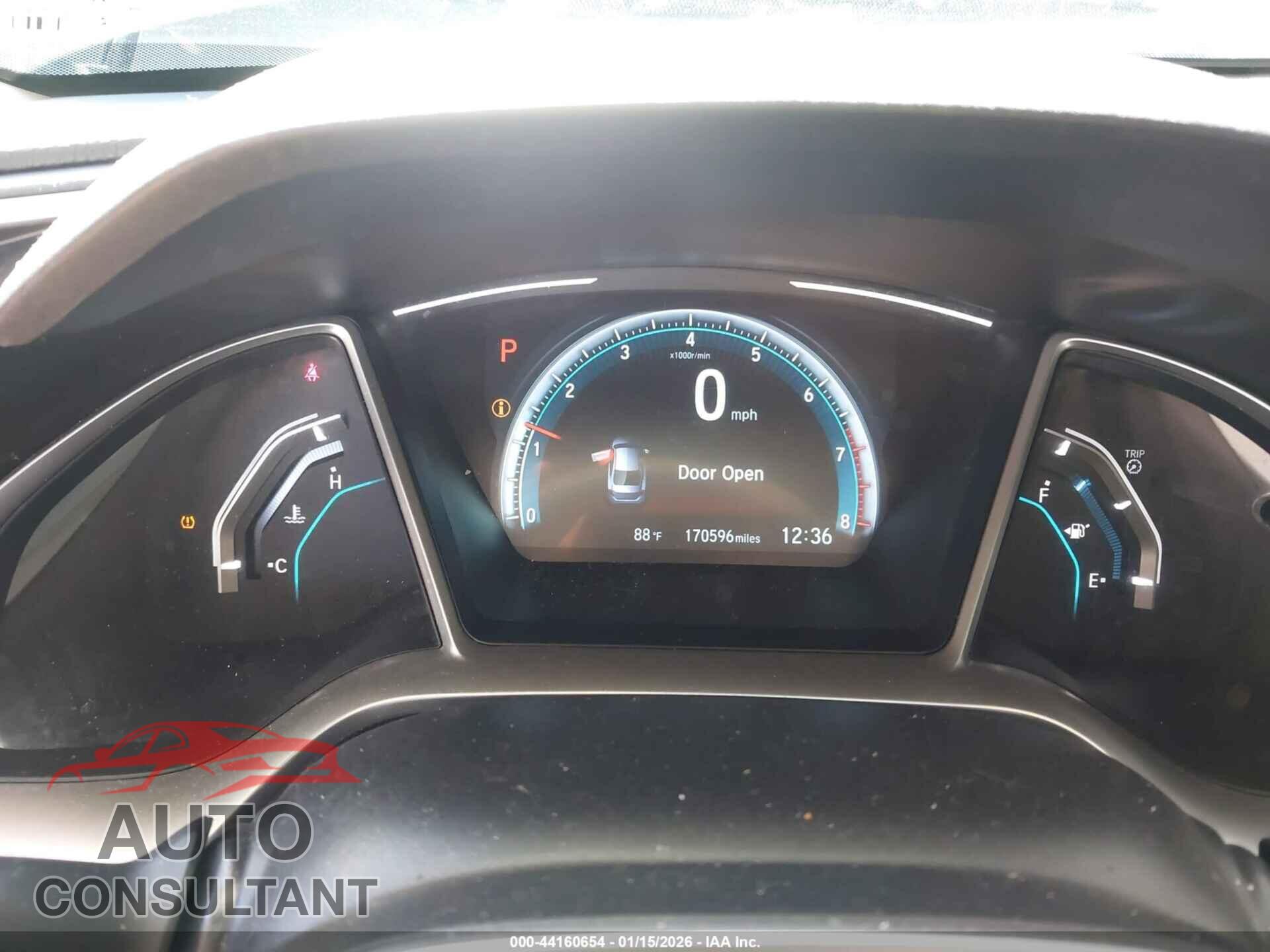 HONDA CIVIC 2017 - 2HGFC2F78HH577465