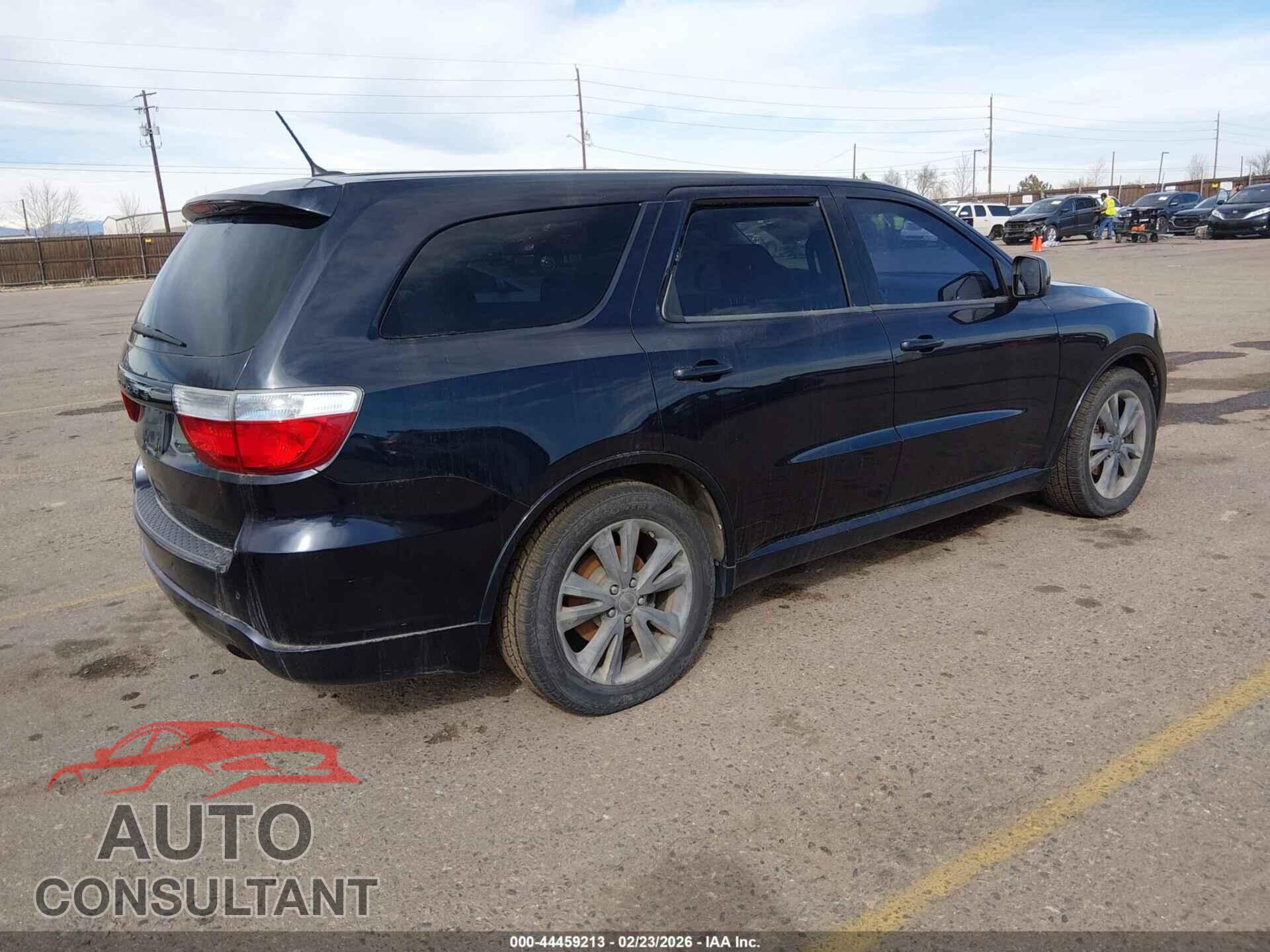 DODGE DURANGO 2011 - 1D4RE3GG7BC689200