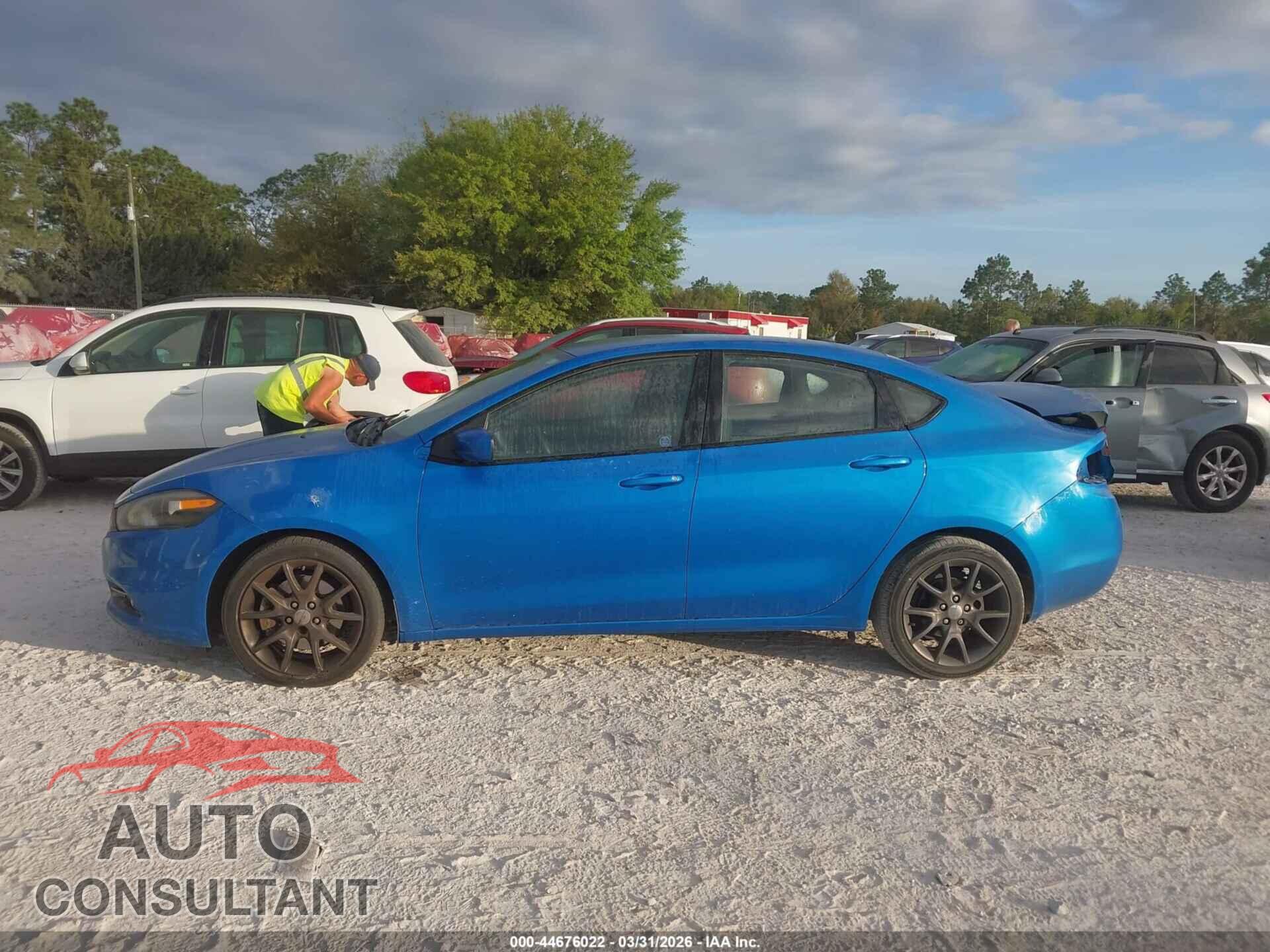 DODGE DART 2015 - 1C3CDFBB3FD278237