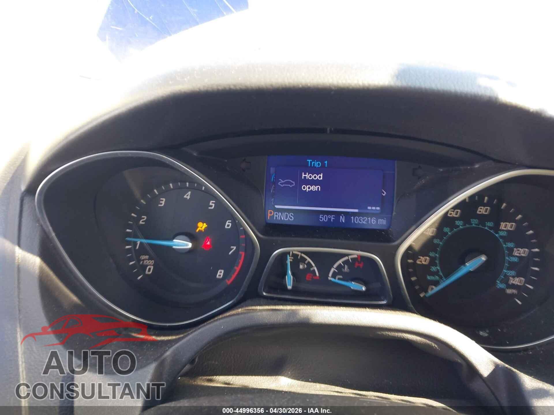 FORD FOCUS 2013 - 1FADP3F2XDL151882