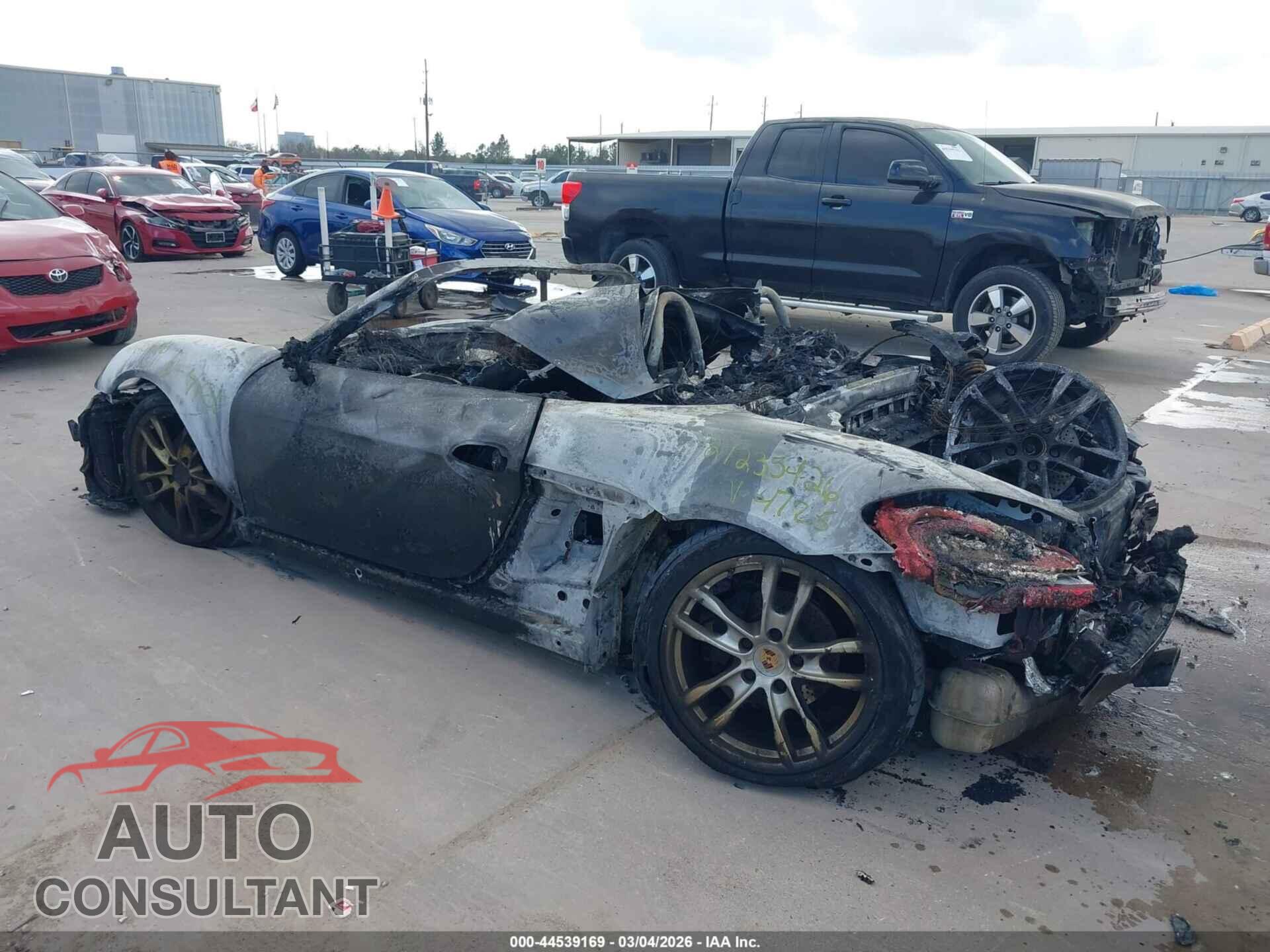 PORSCHE BOXSTER 2013 - WP0CA2A83DS114725