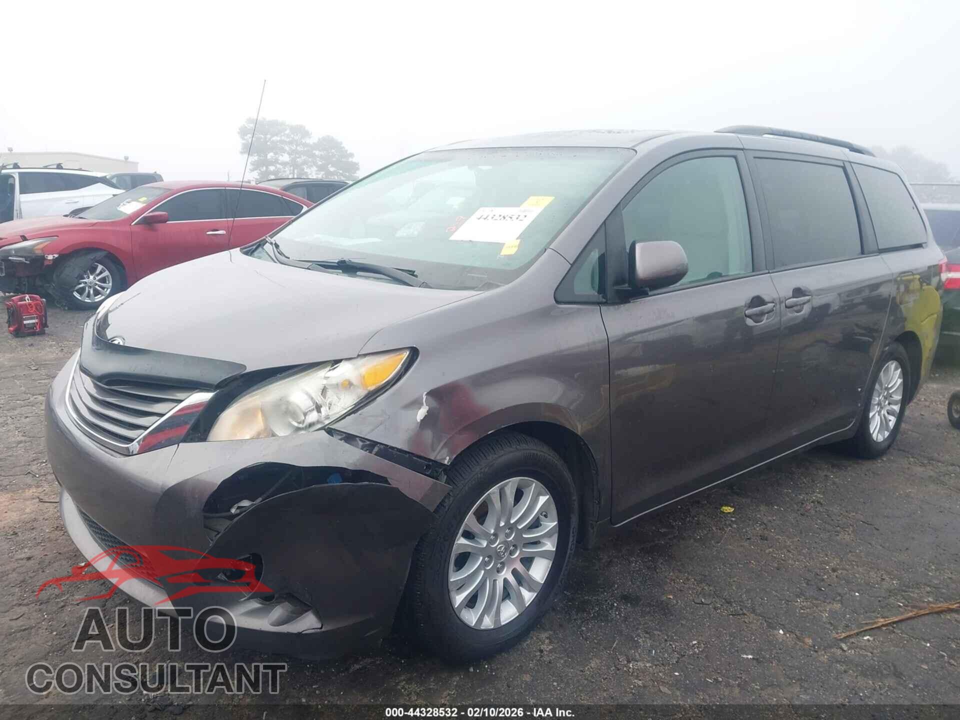 TOYOTA SIENNA 2012 - 5TDYK3DC6CS278616