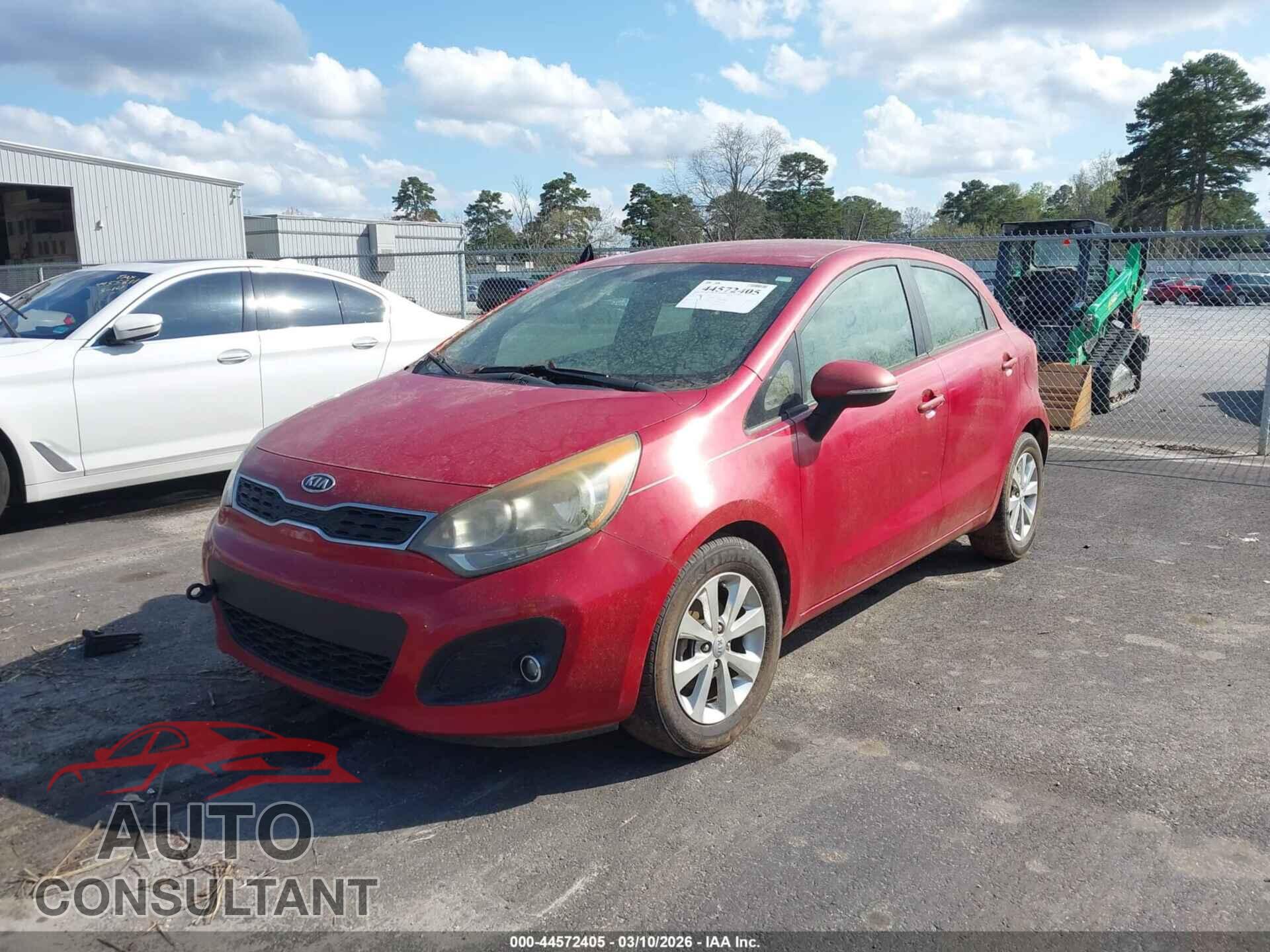 KIA RIO5 2012 - KNADN5A32C6070445