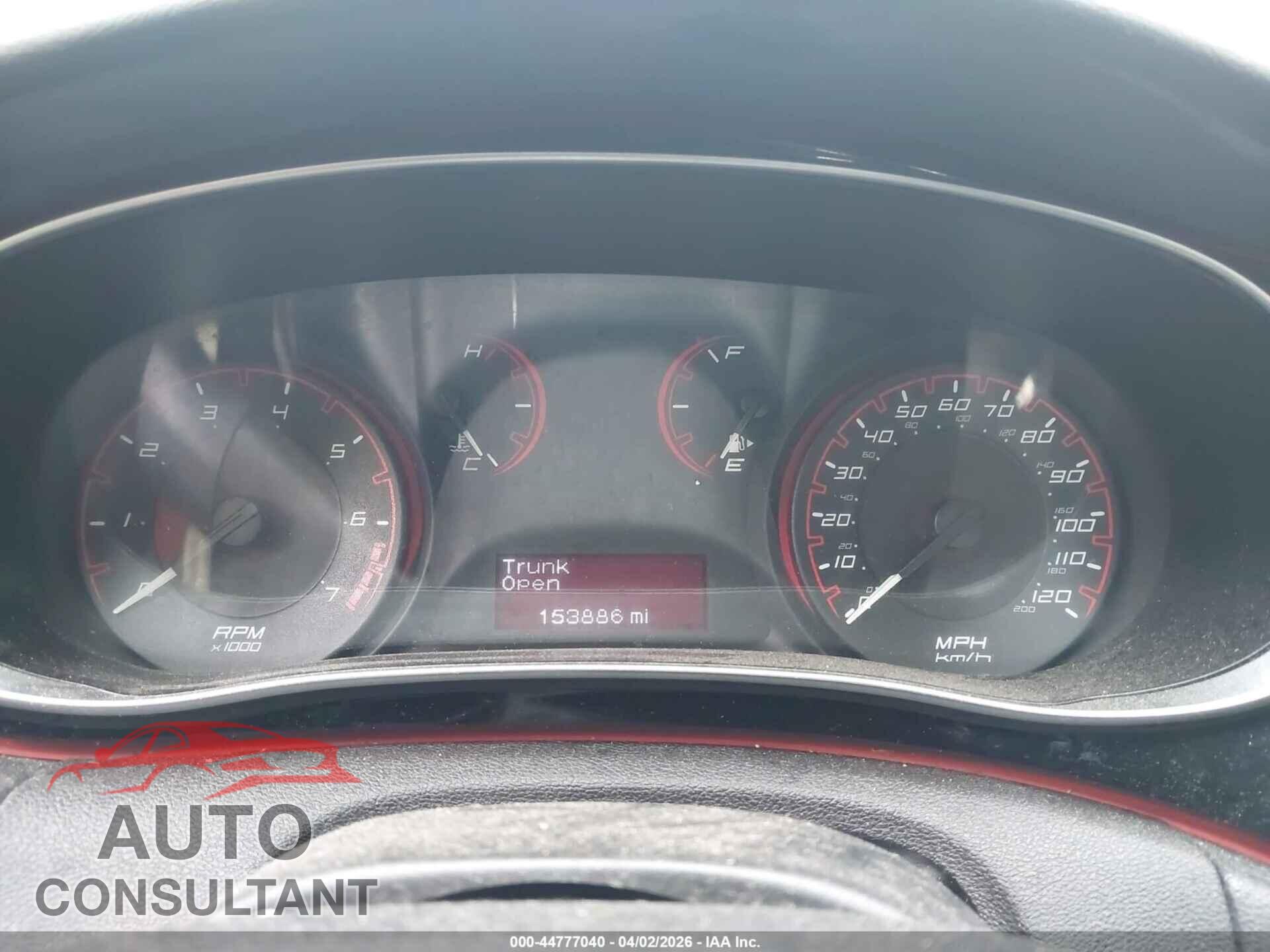 DODGE DART 2014 - 1C3CDFBB6ED831767