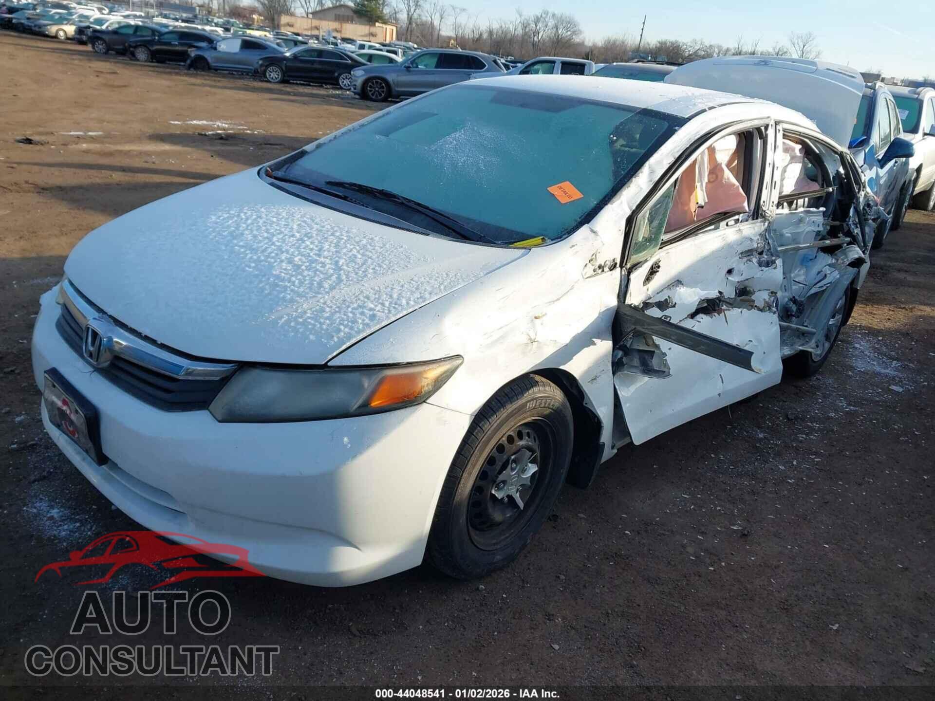 HONDA CIVIC 2012 - 19XFB2F54CE071717