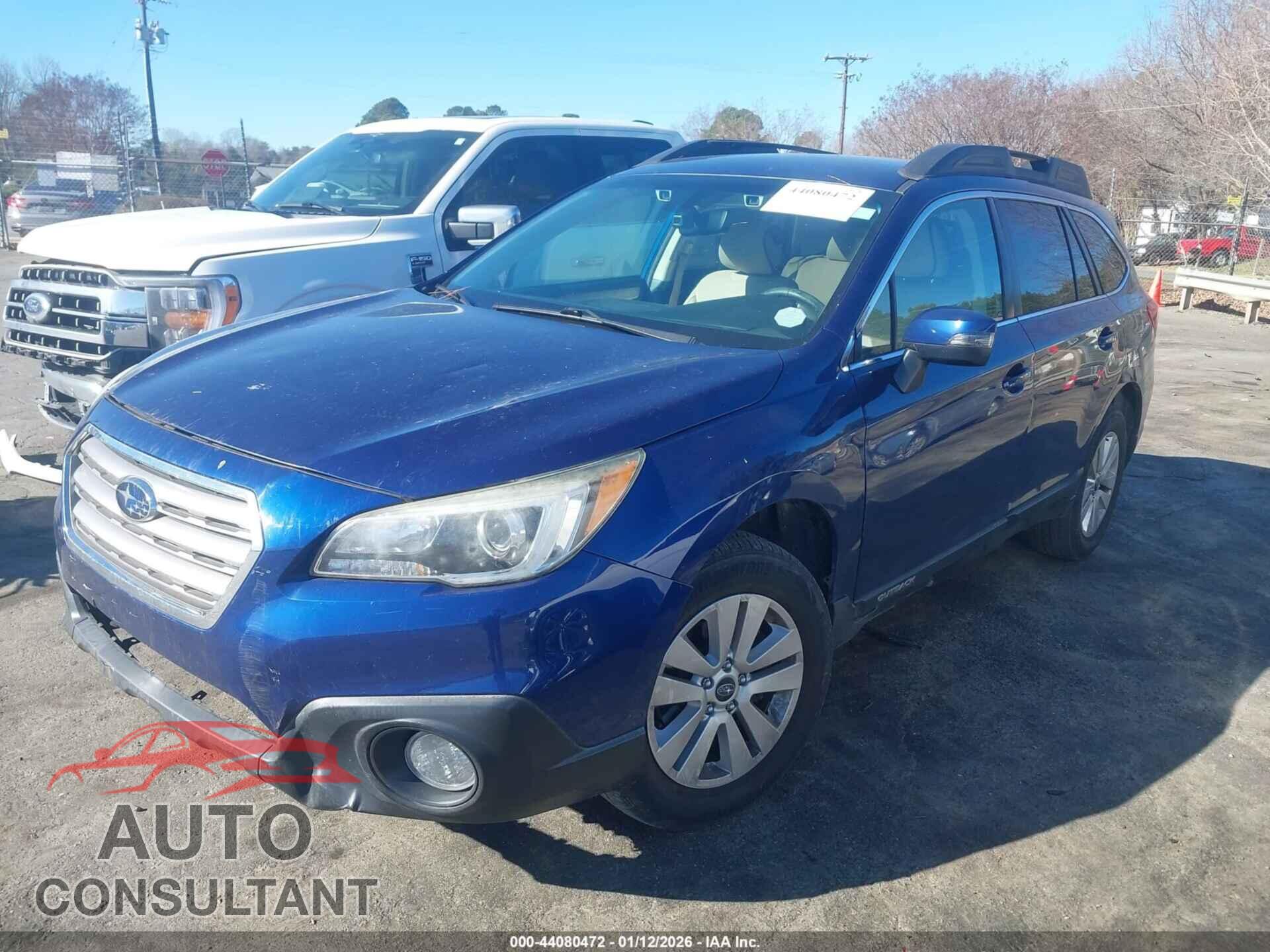 SUBARU OUTBACK 2017 - 4S4BSAFC3H3247173