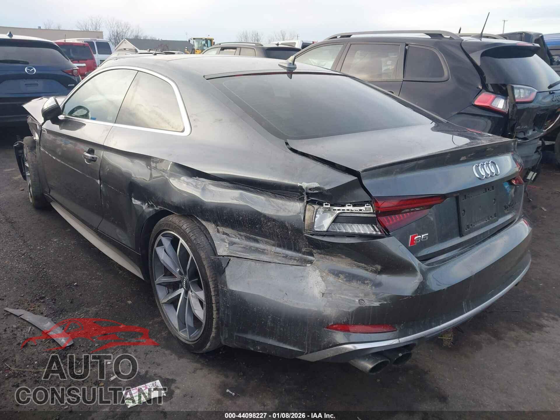 AUDI S5 2018 - WAUR4AF58JA018789