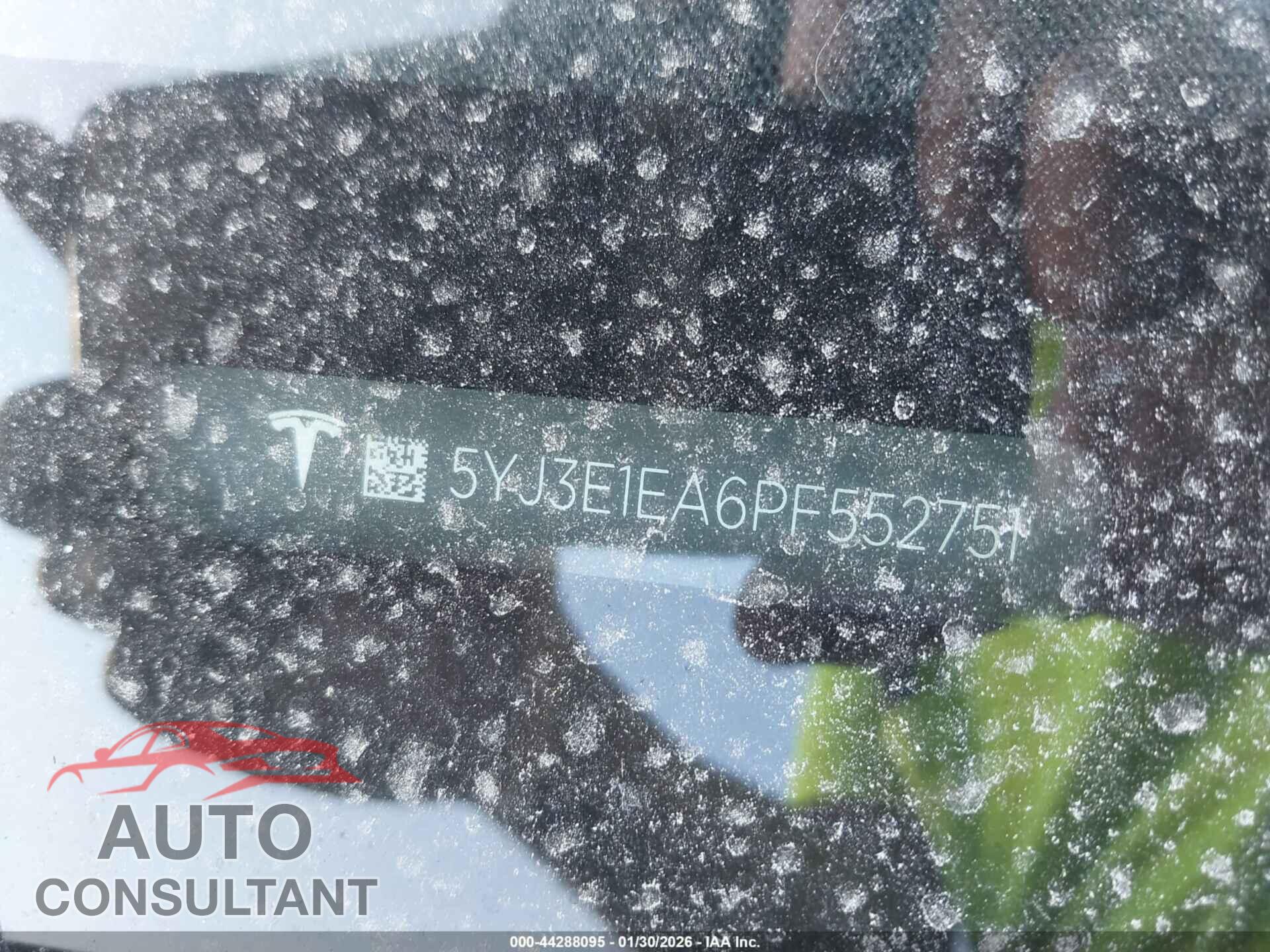 TESLA MODEL 3 2023 - 5YJ3E1EA6PF552751