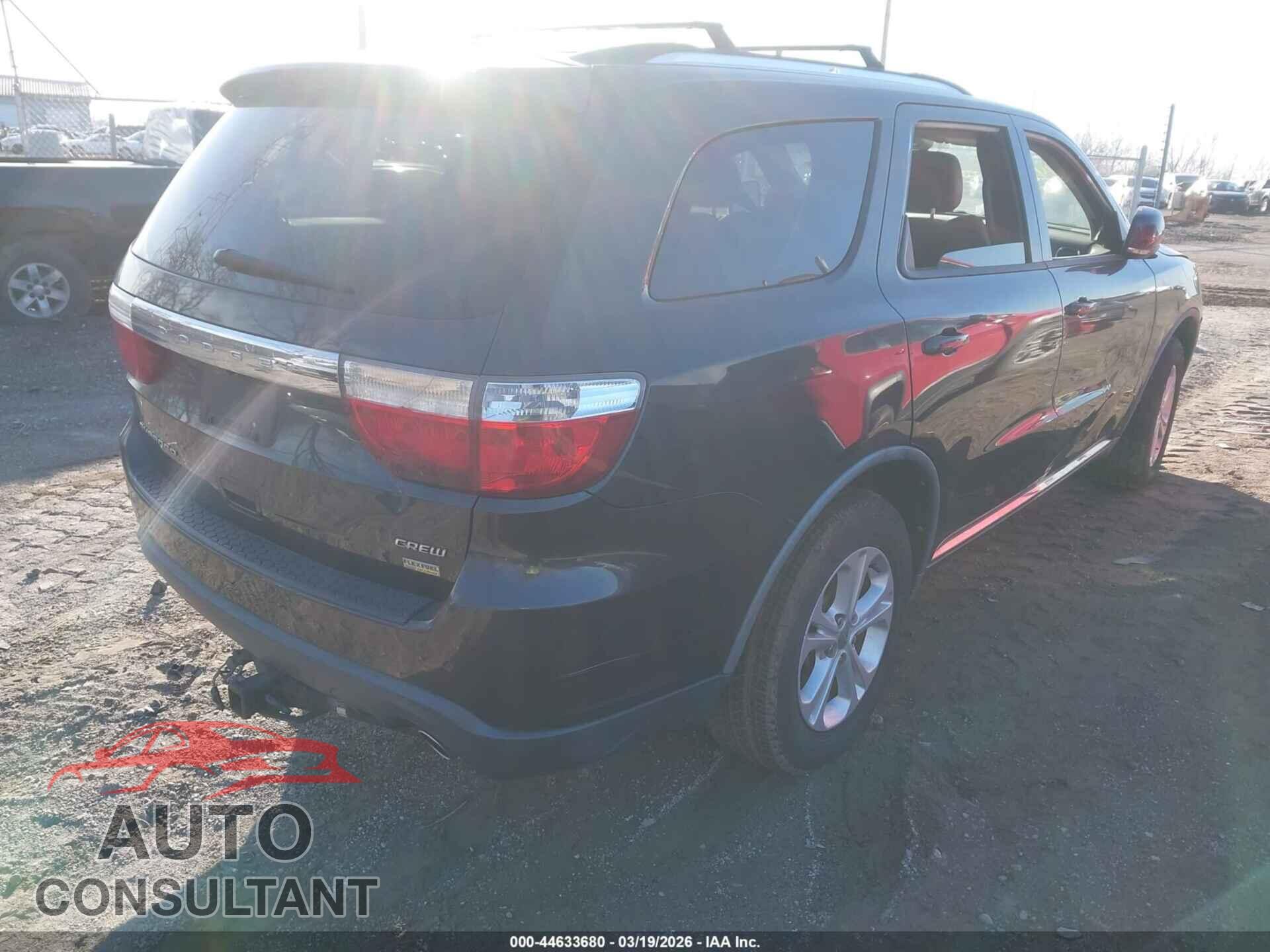 DODGE DURANGO 2011 - 1D4RD4GG8BC730460
