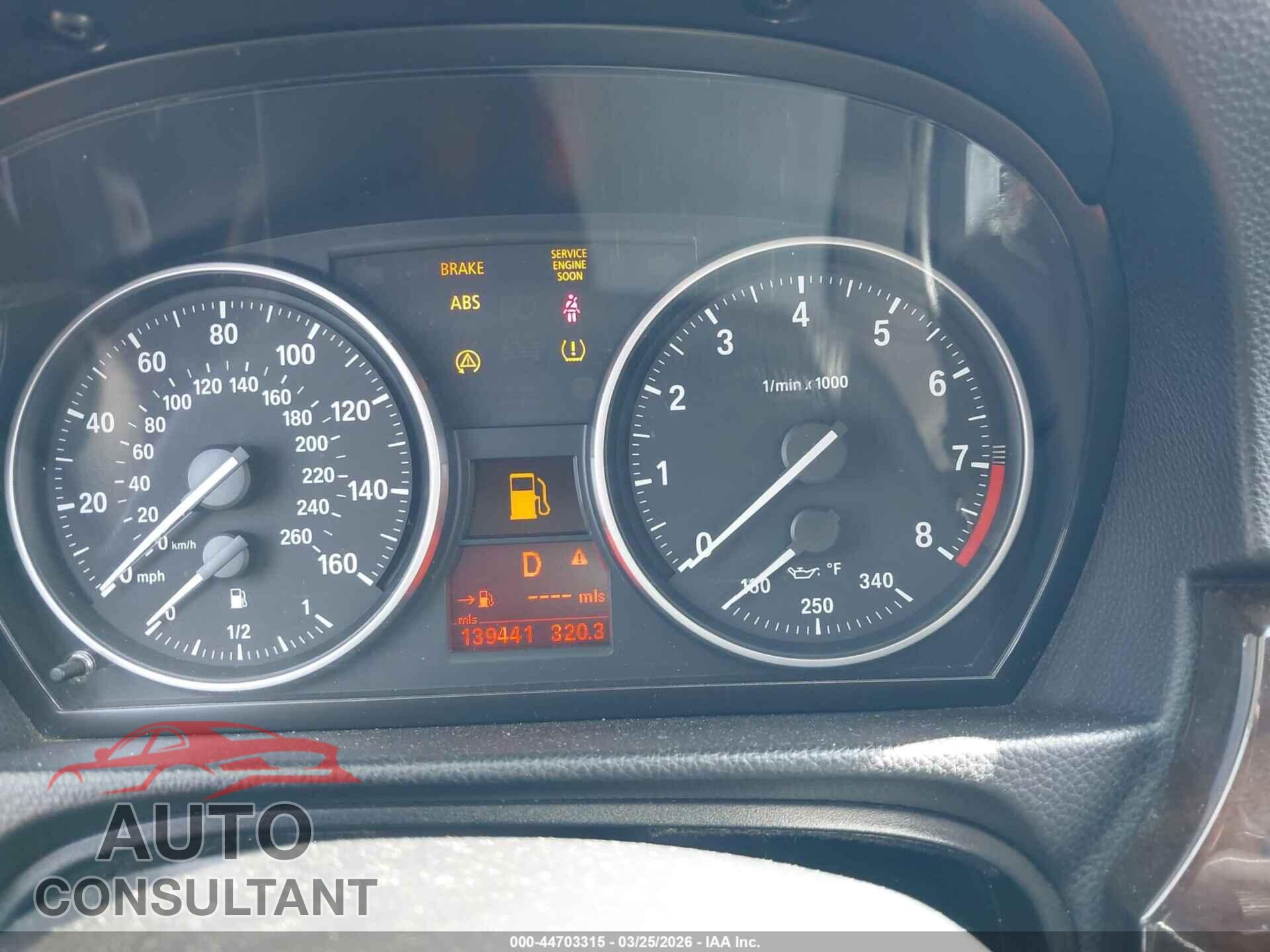 BMW 335I 2011 - WBAPL5C58BA917837