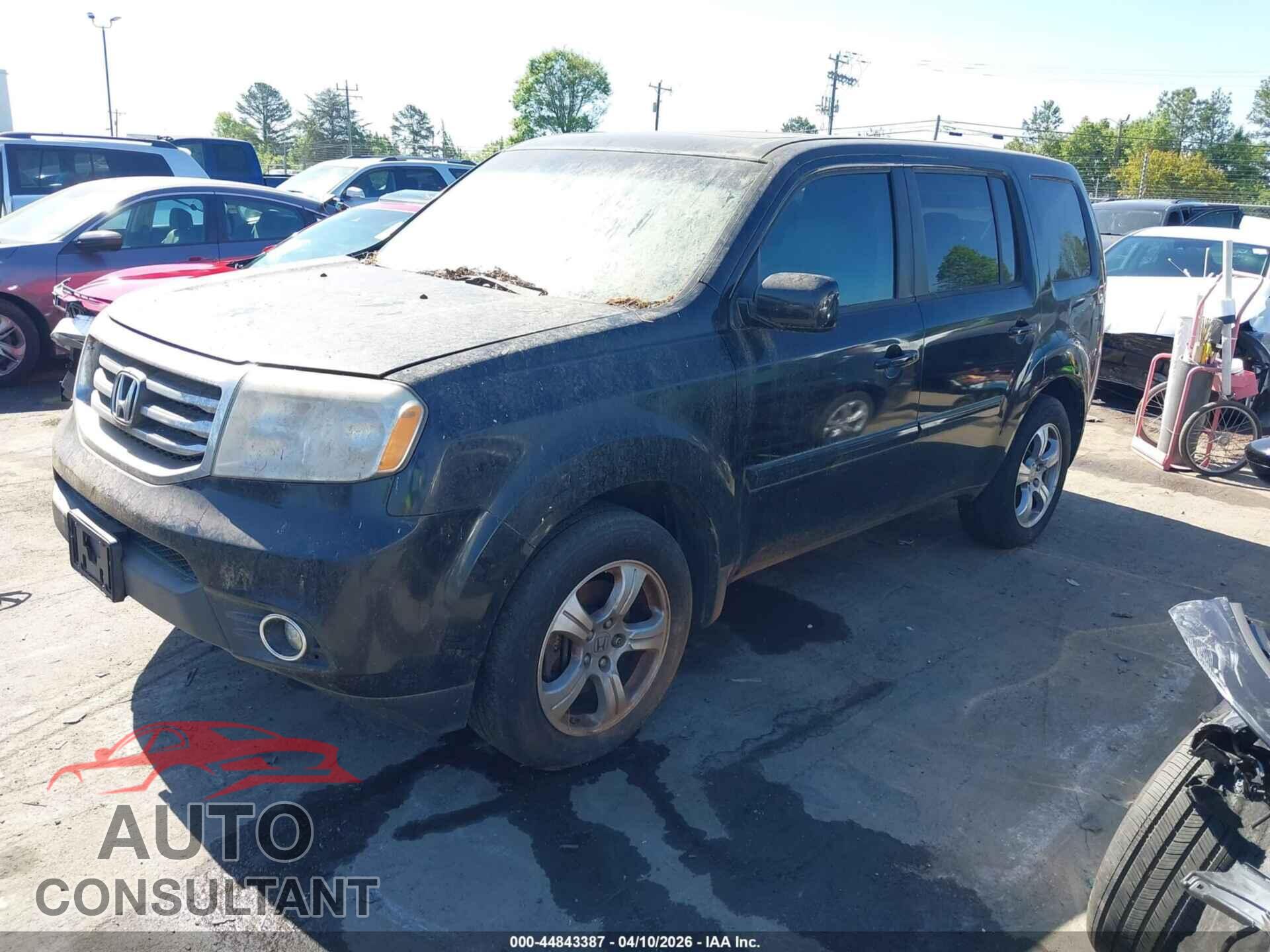 HONDA PILOT 2012 - 5FNYF4H54CB007726