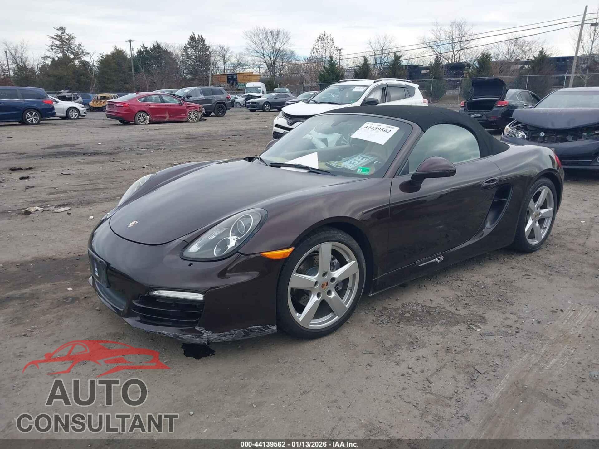 PORSCHE BOXSTER 2014 - WP0CA2A89ES121387
