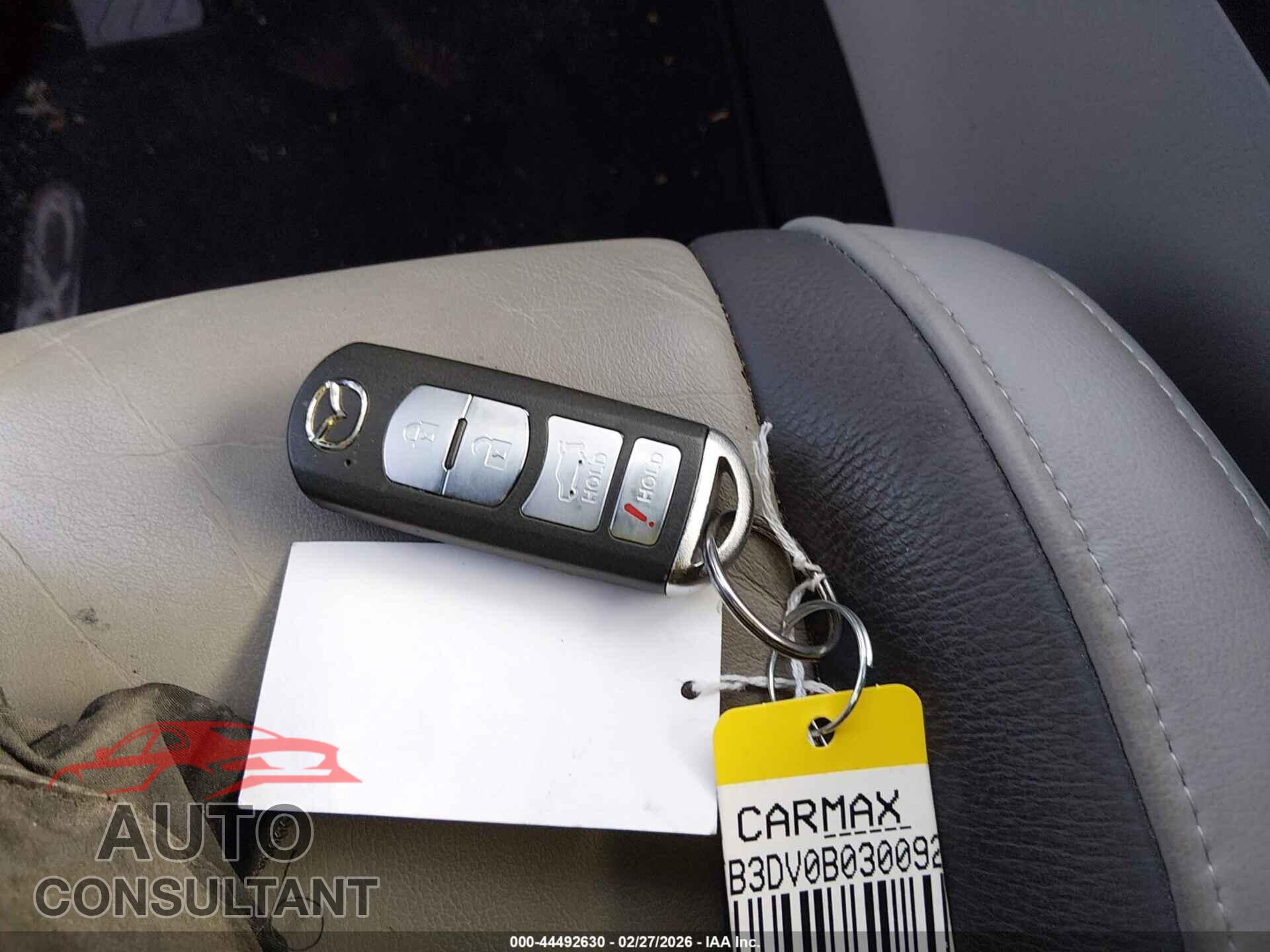MAZDA CX-9 2011 - JM3TB3DV0B0300923