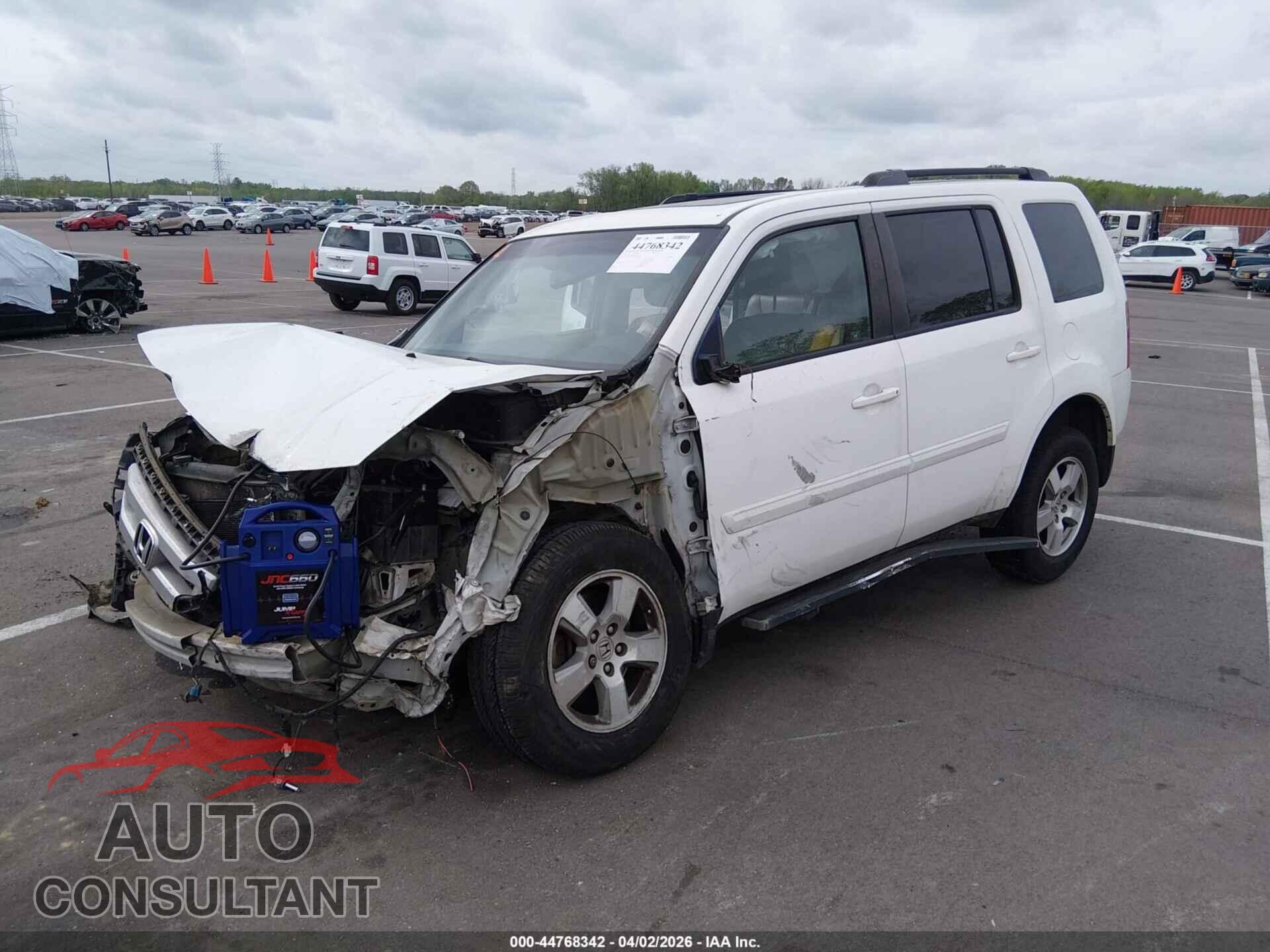 HONDA PILOT 2011 - 5FNYF3H52BB029054