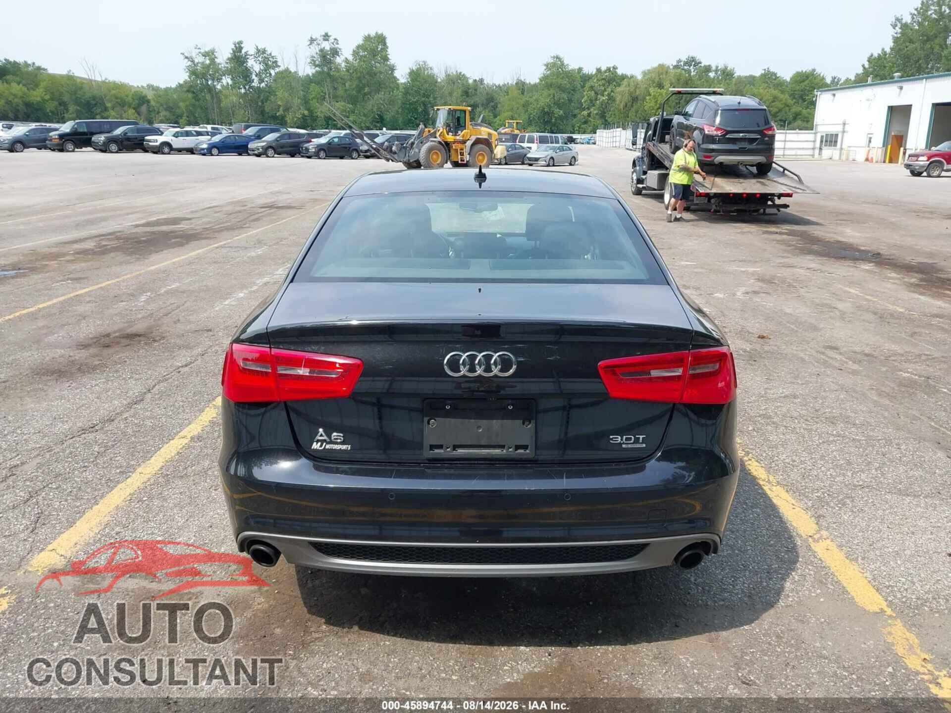 AUDI A6 2013 - WAUJGBFC2DN014369