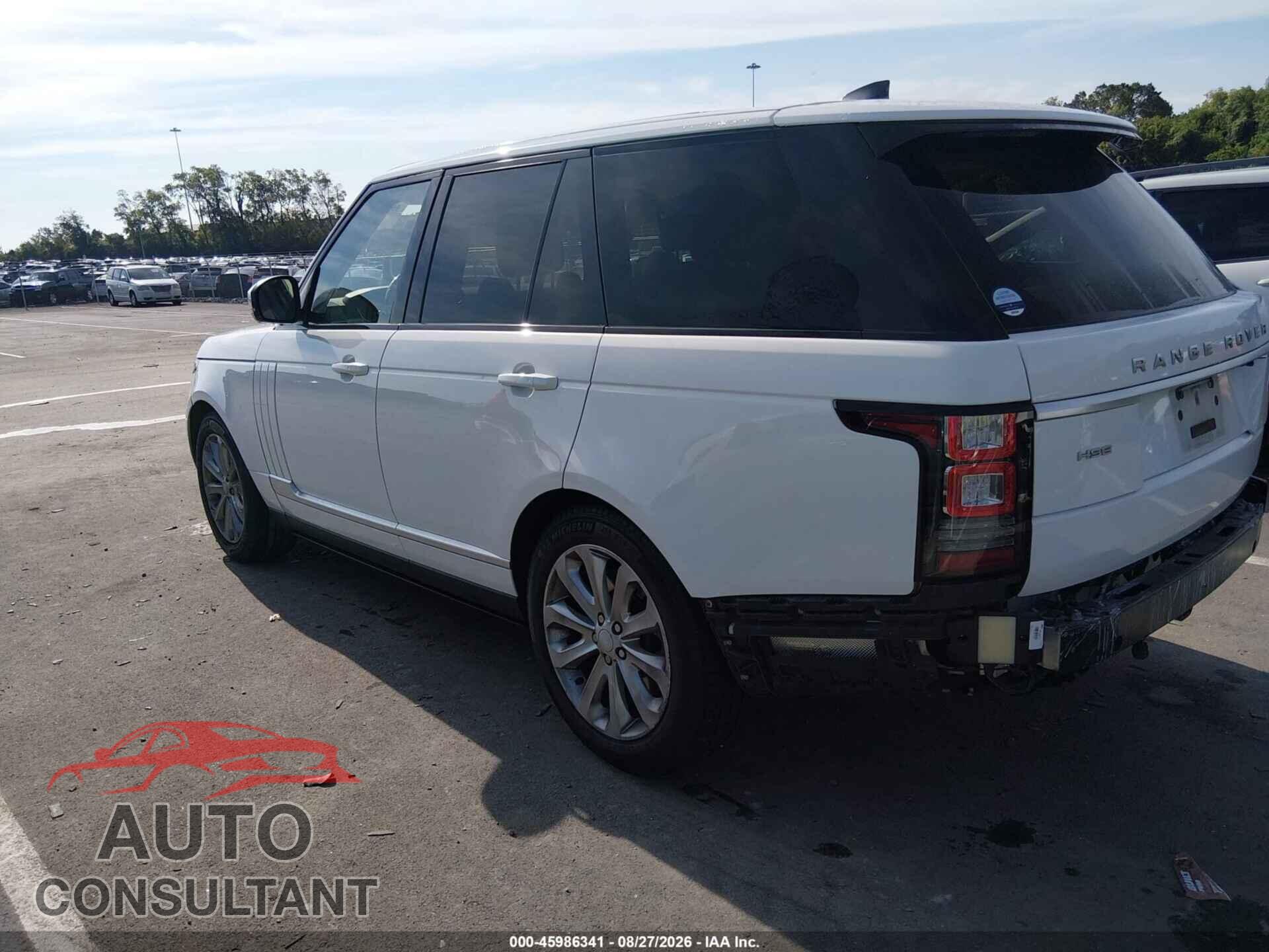 LAND ROVER RANGE ROVER 2017 - SALGS2FV3HA340166