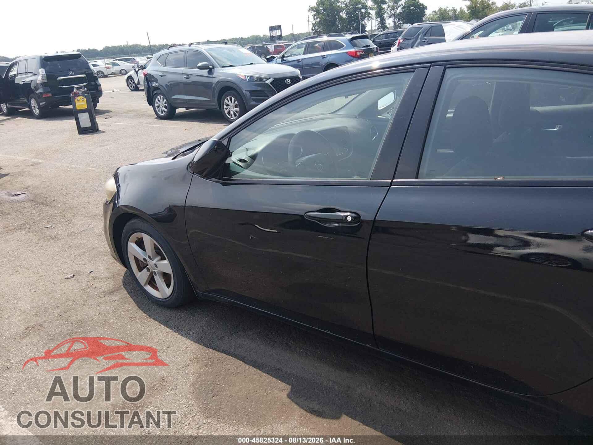 DODGE DART 2015 - 1C3CDFBB2FD302561