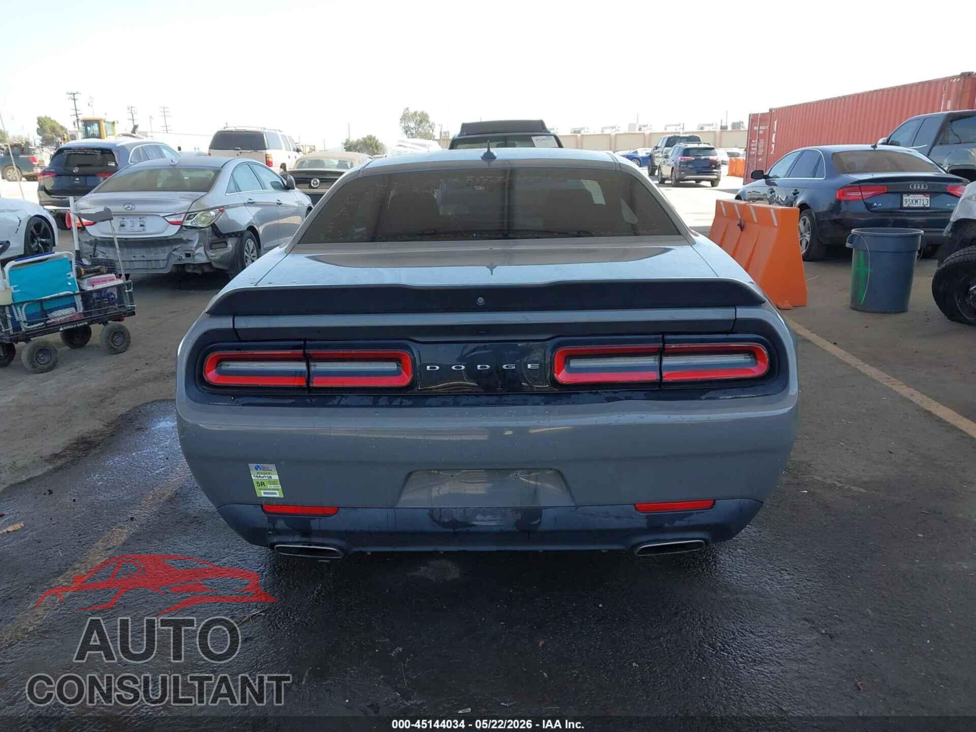 DODGE CHALLENGER 2018 - 2C3CDZAGXJH334345
