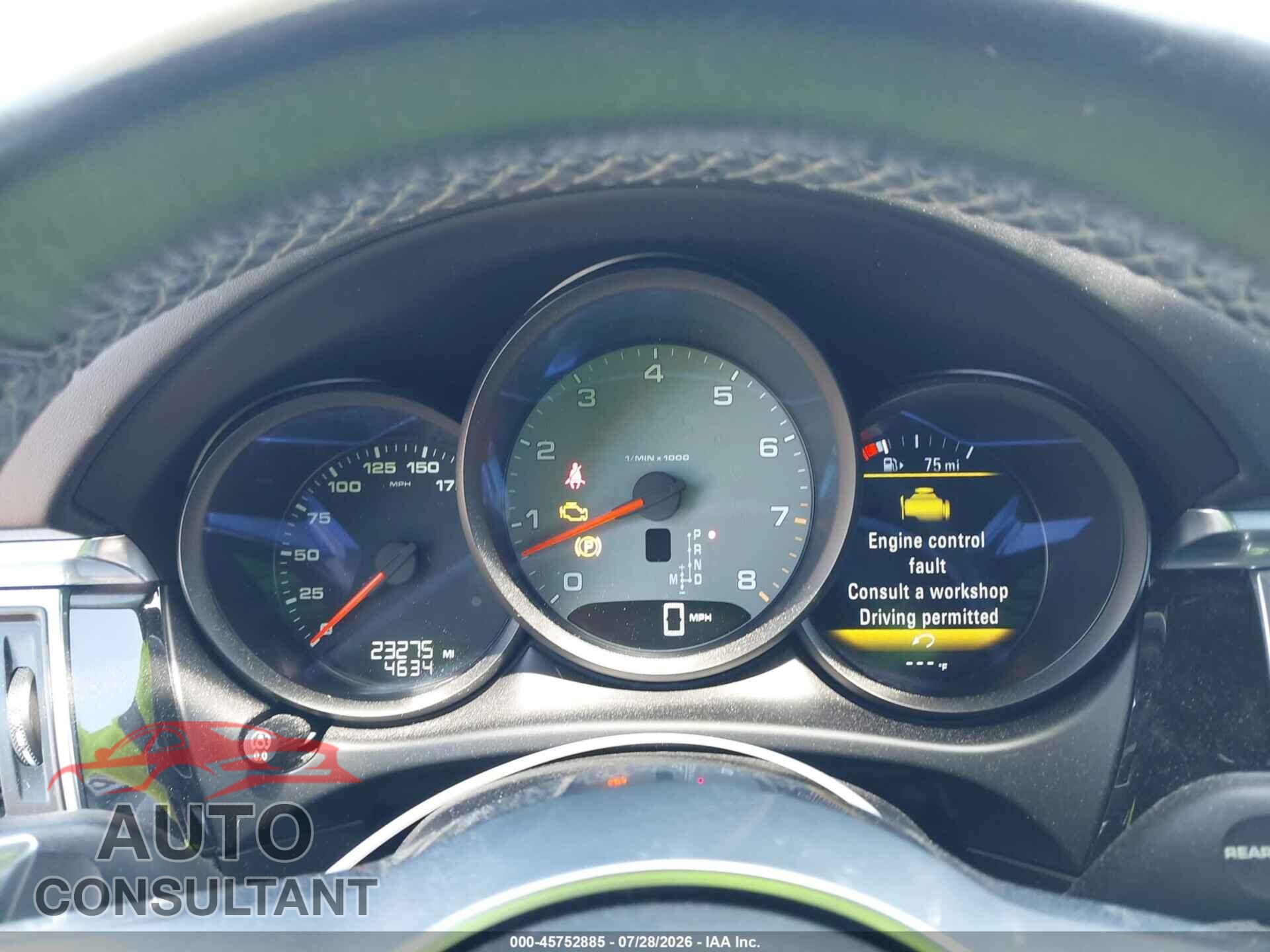 PORSCHE MACAN 2017 - WP1AB2A51HLB11539