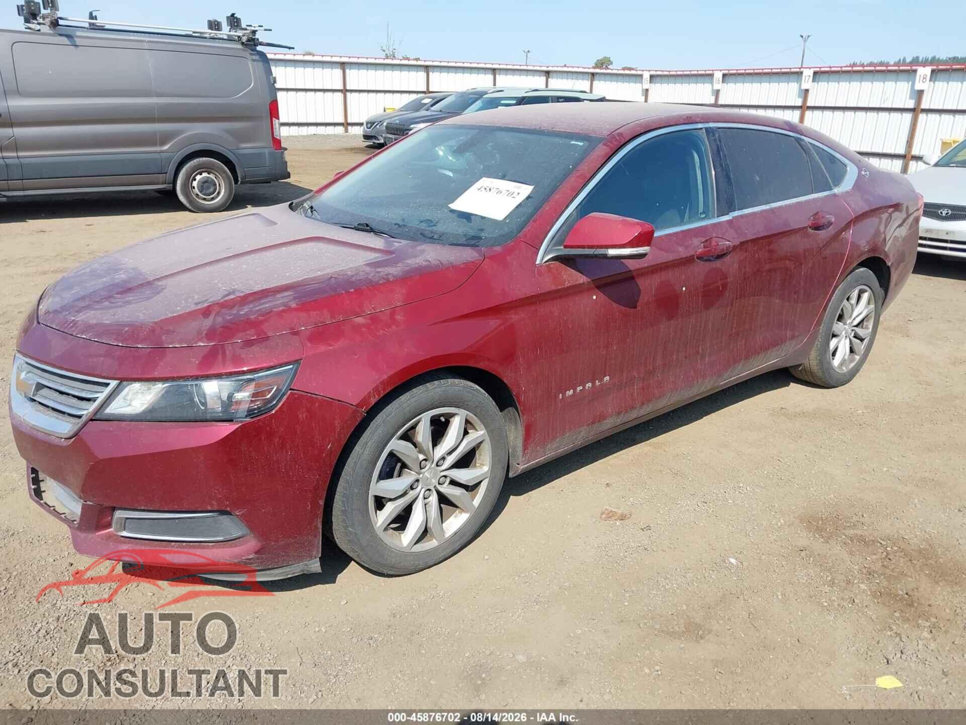 CHEVROLET IMPALA 2016 - 2G1115S37G9123745