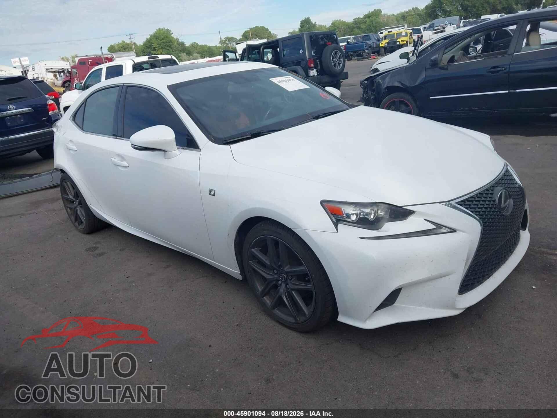 LEXUS IS 250 2014 - JTHBF1D29E5023875