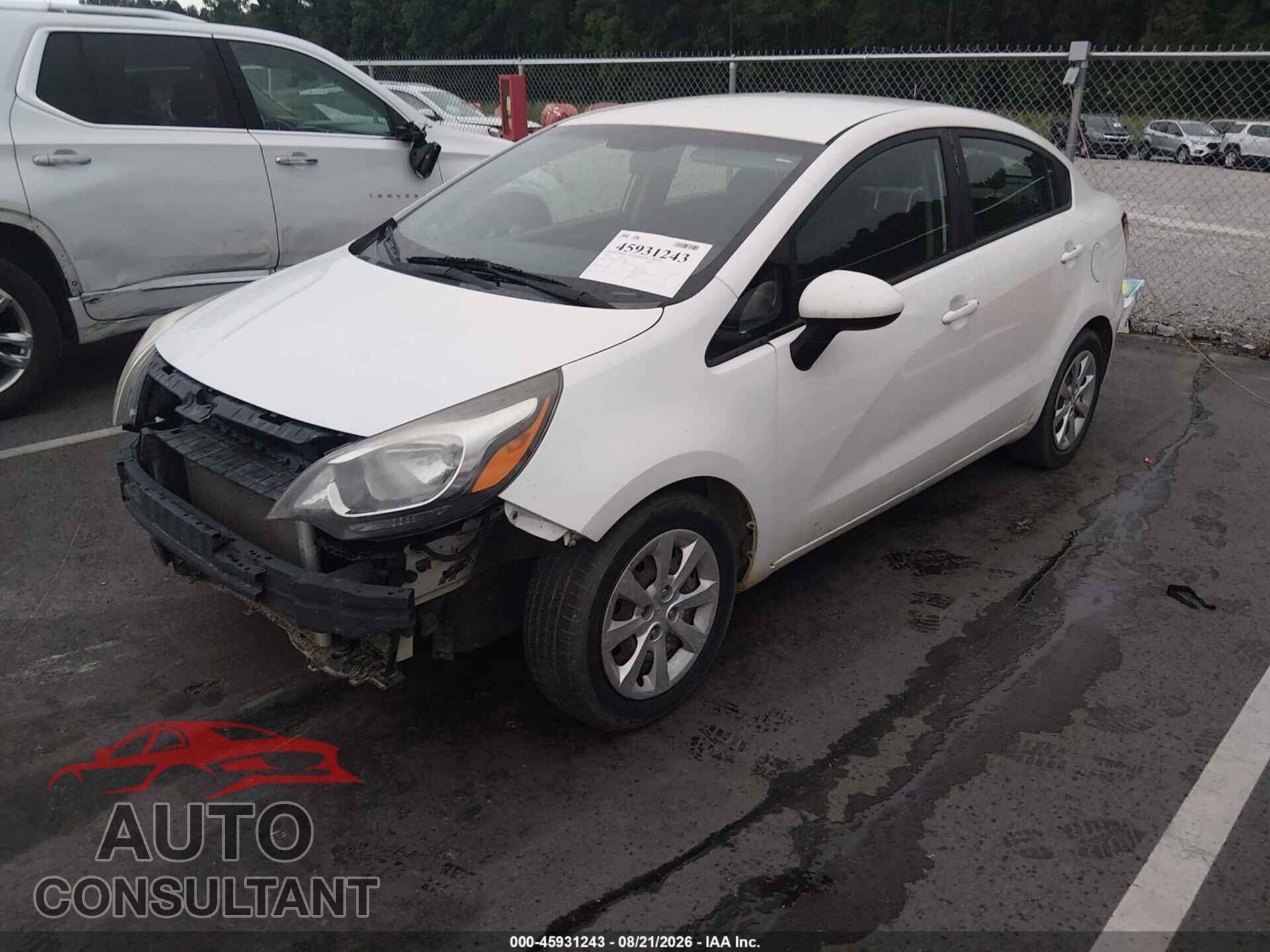 KIA RIO 2016 - KNADM4A30G6541060