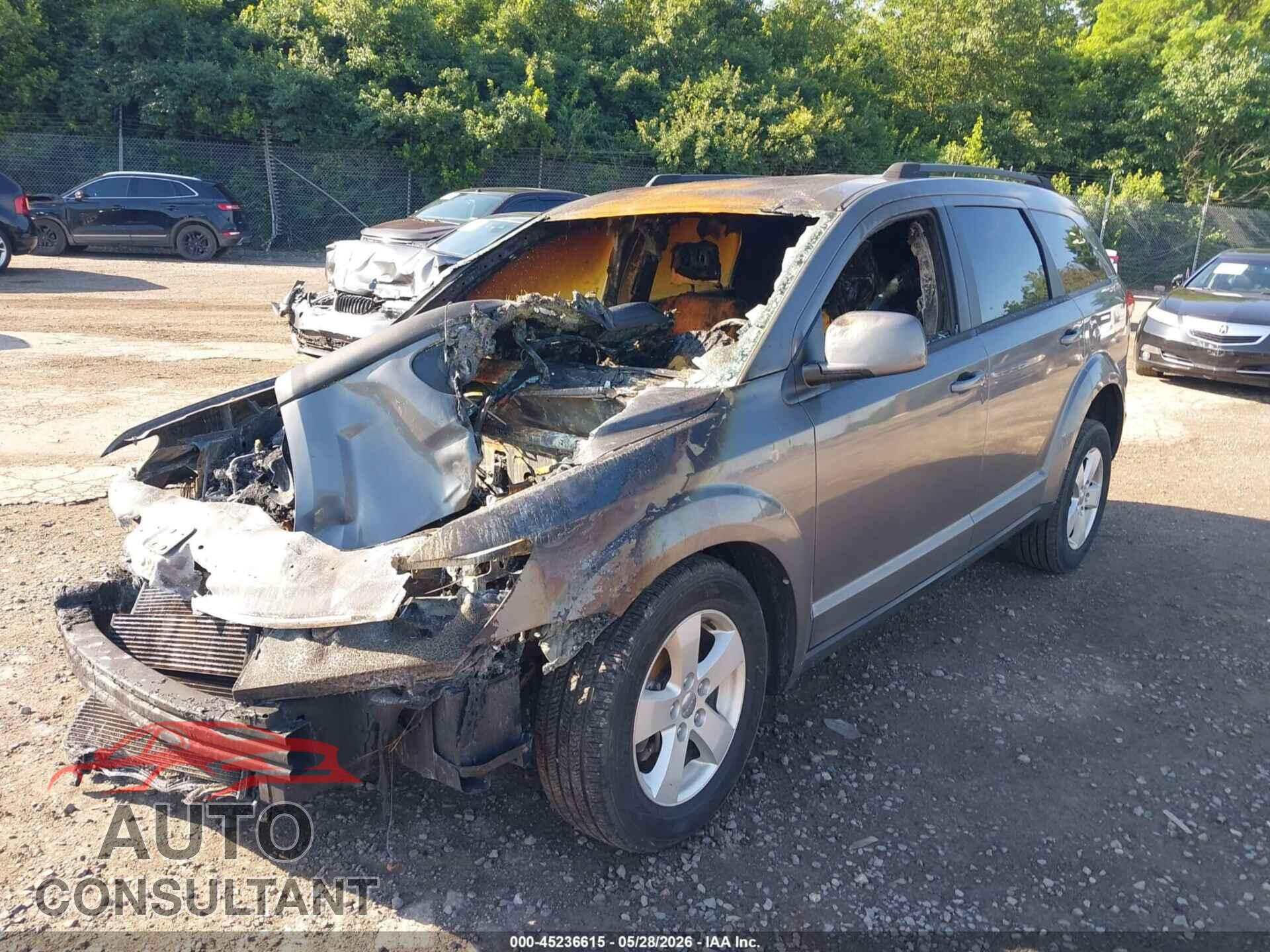DODGE JOURNEY 2012 - 3C4PDCBG2CT153890