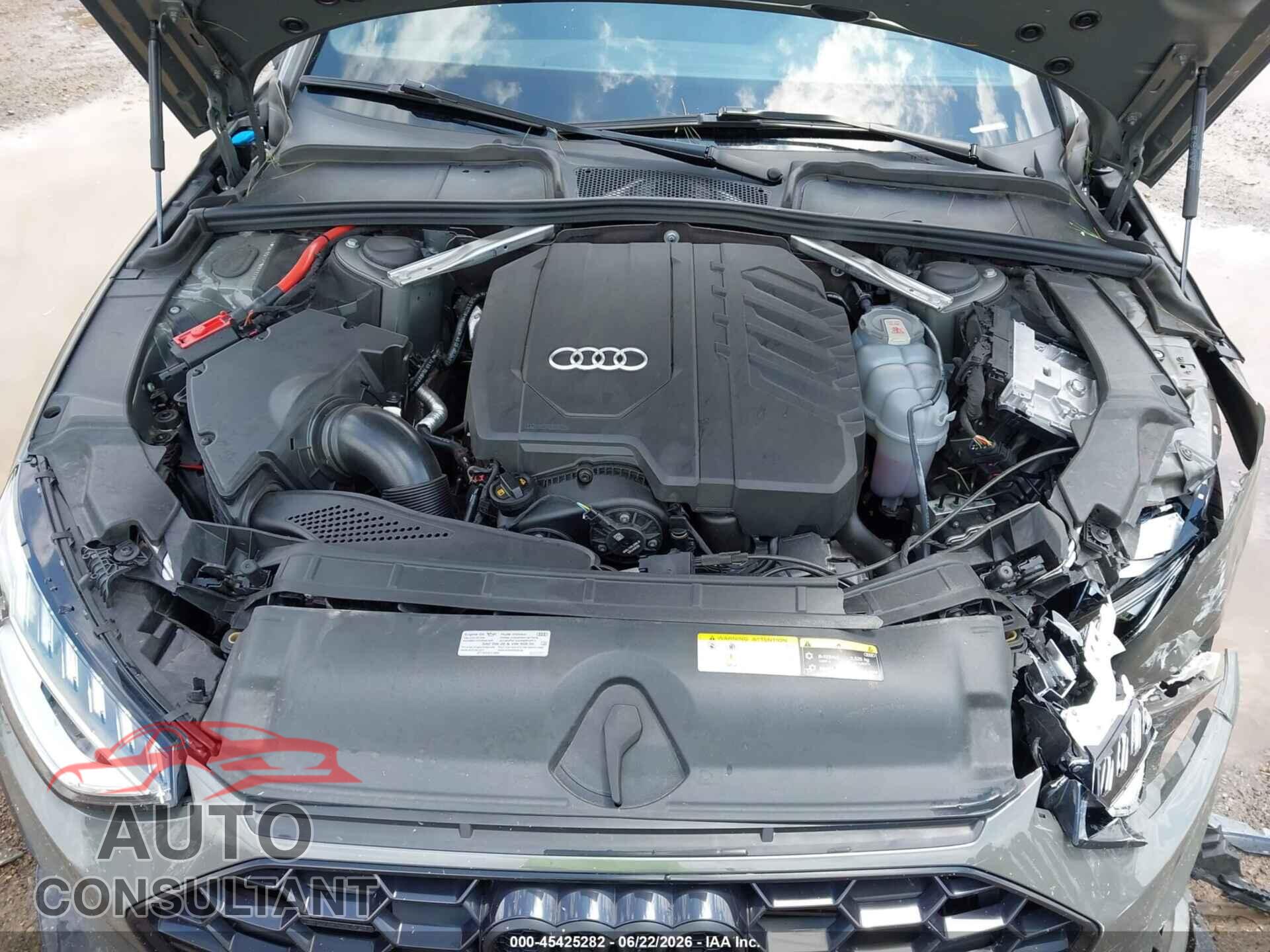 AUDI A4 2023 - WAUEAAF47PN007721