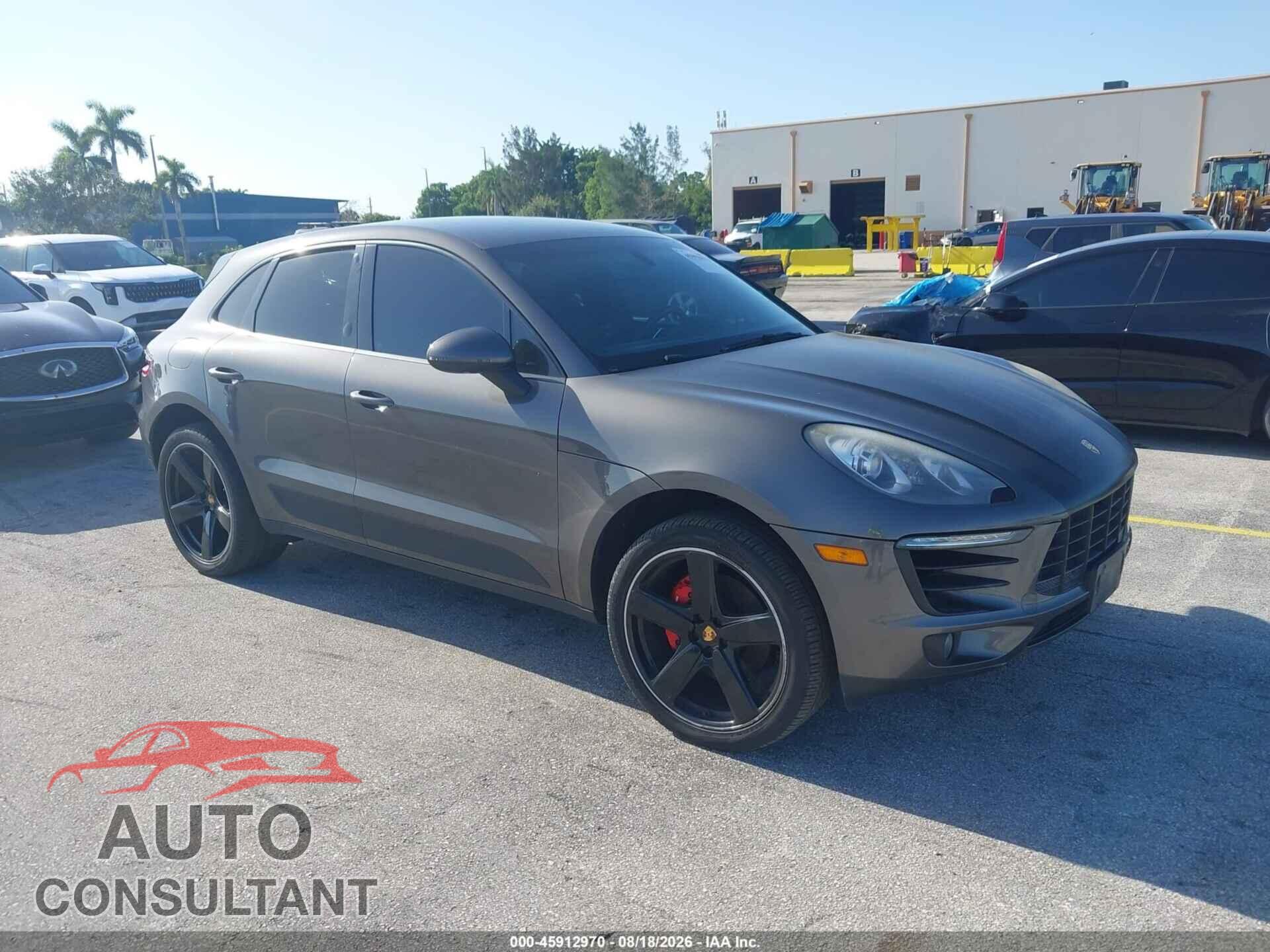 PORSCHE MACAN 2015 - WP1AB2A52FLB69737