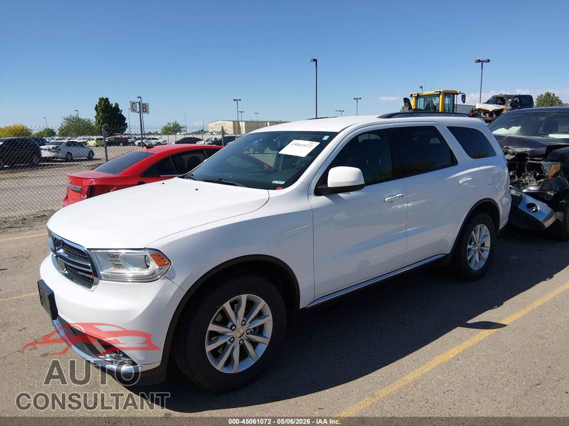 DODGE DURANGO 2014 - 1C4RDJAG4EC345602
