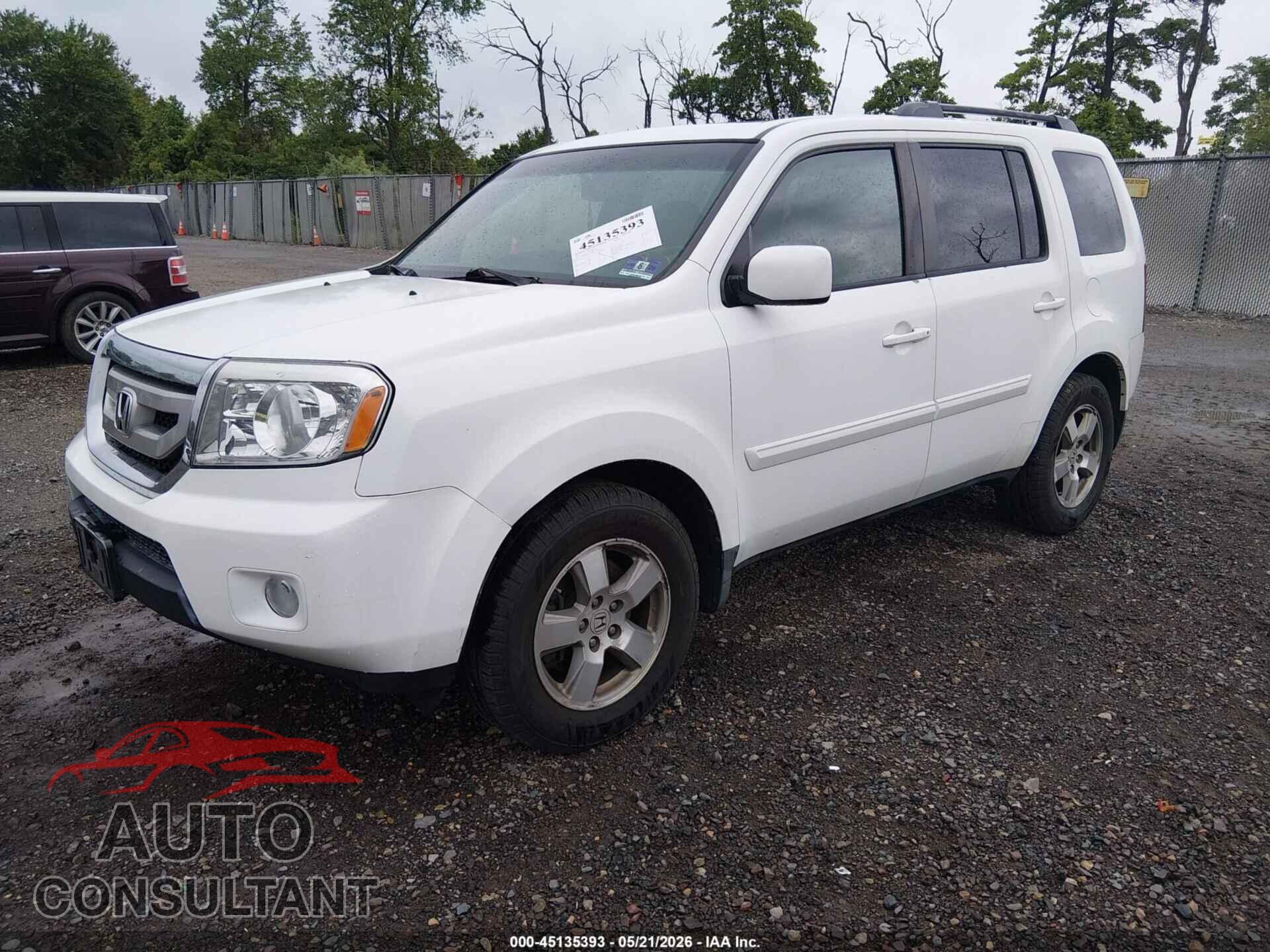 HONDA PILOT 2011 - 5FNYF4H72BB044404
