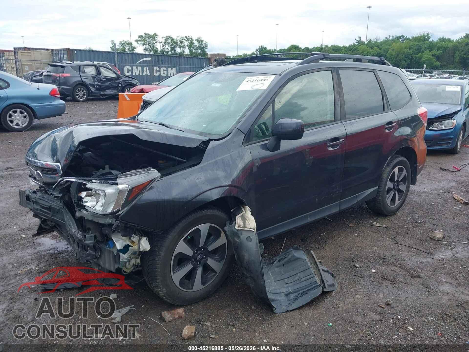 SUBARU FORESTER 2017 - JF2SJAEC8HH548681