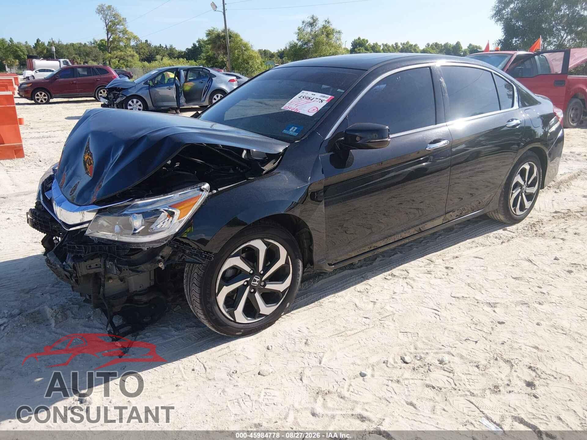 HONDA ACCORD 2017 - 1HGCR3F88HA040187