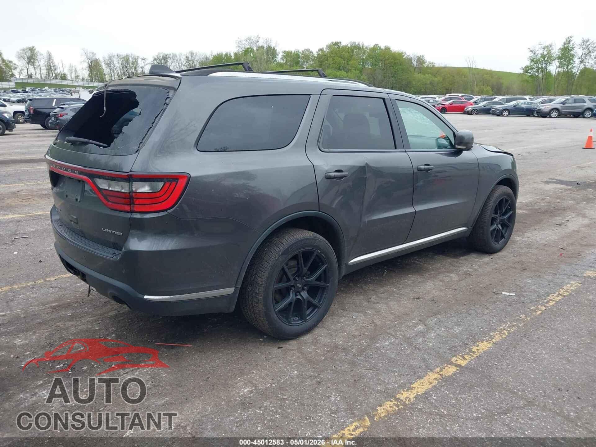 DODGE DURANGO 2016 - 1C4RDJDG5GC481560