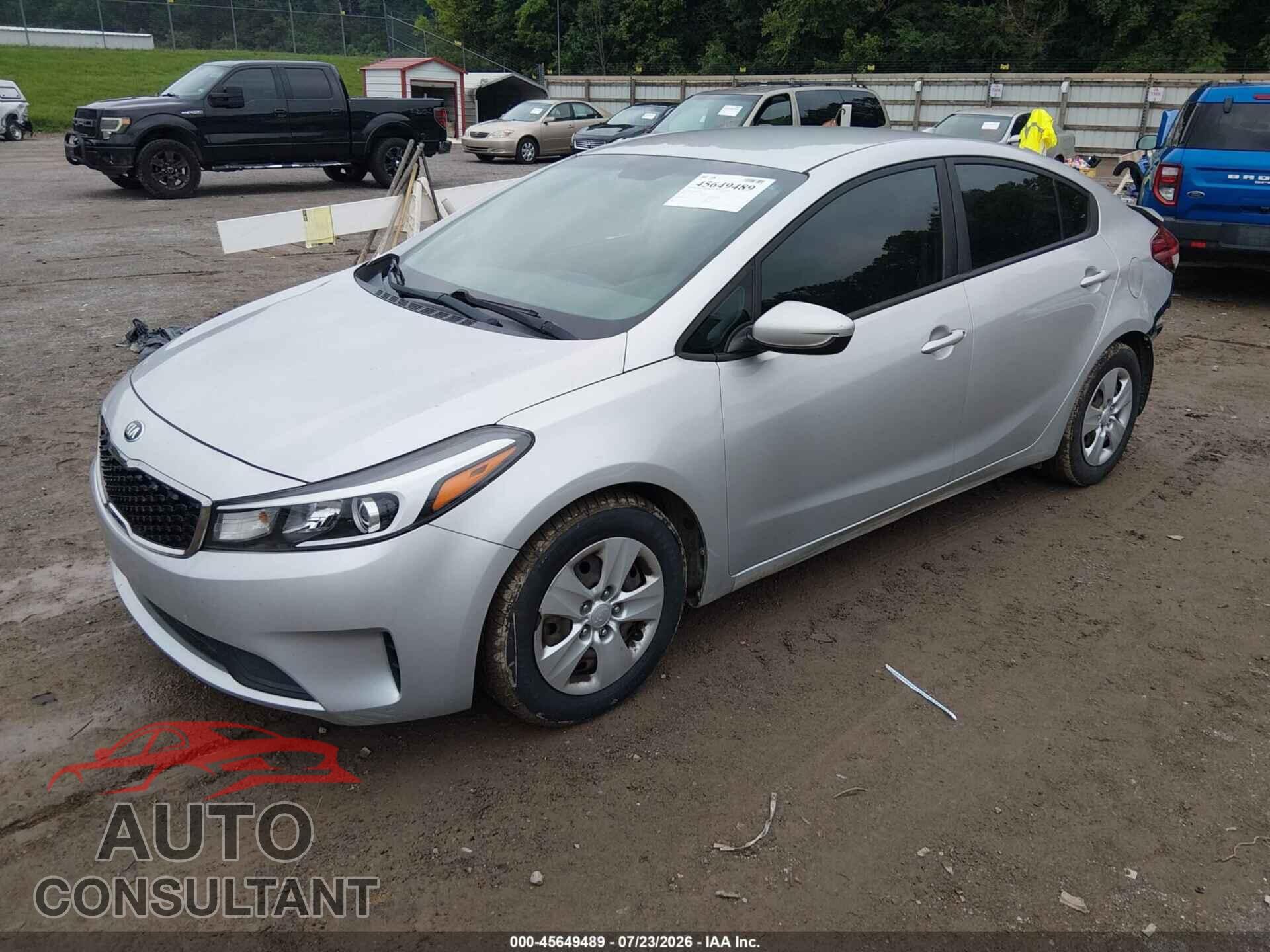 KIA FORTE 2017 - 3KPFL4A79HE034882
