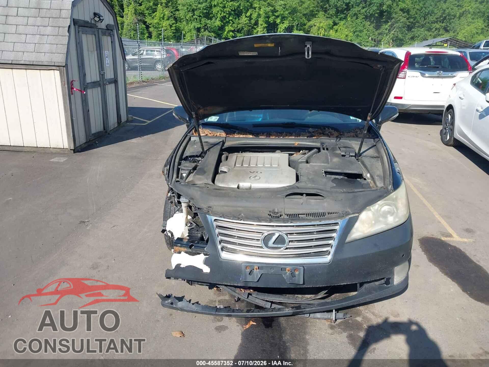 LEXUS ES 350 2012 - JTHBK1EG3C2487376