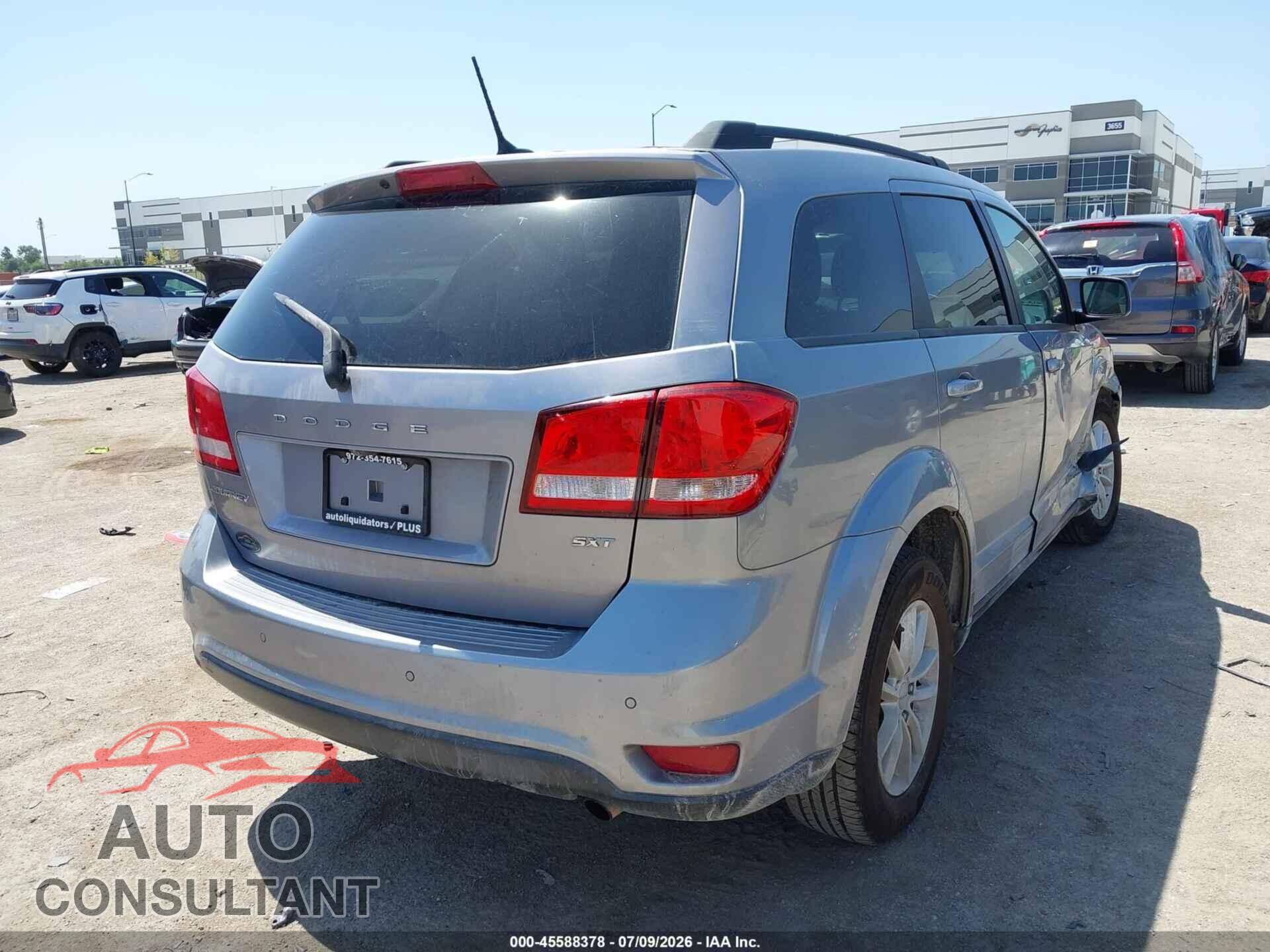 DODGE JOURNEY 2017 - 3C4PDCBB2HT524185