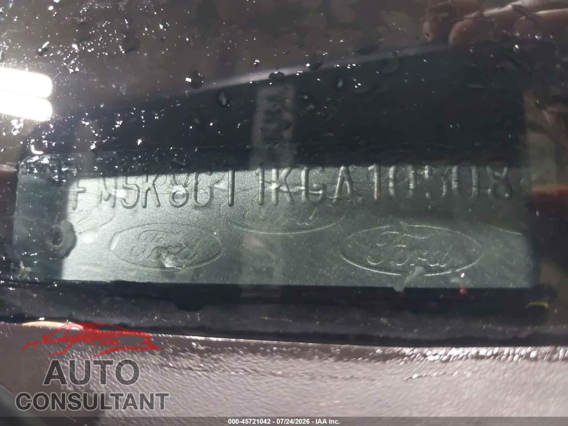 FORD EXPLORER 2019 - 1FM5K8GT1KGA10508
