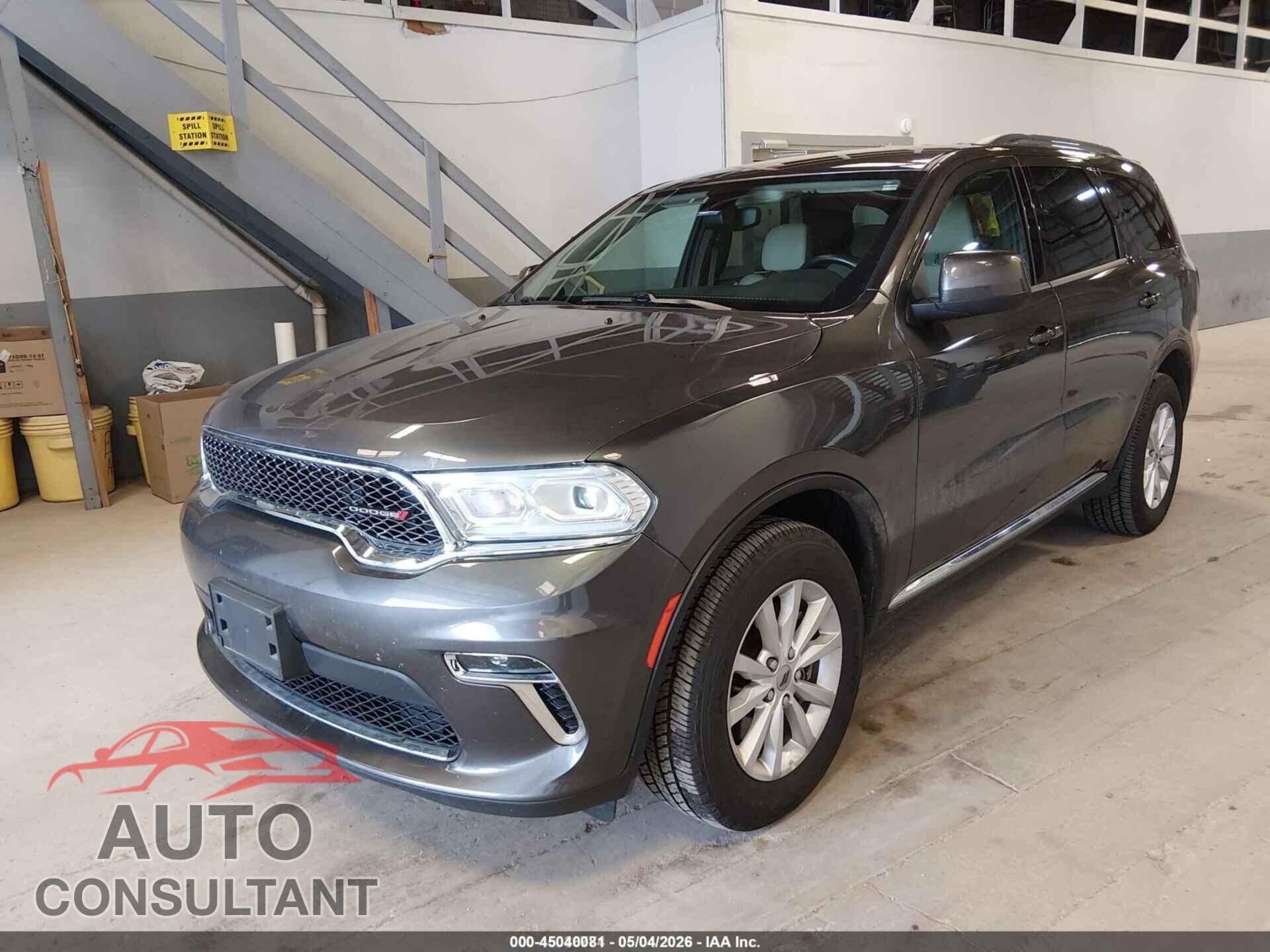 DODGE DURANGO 2021 - 1C4RDJAG3MC544607